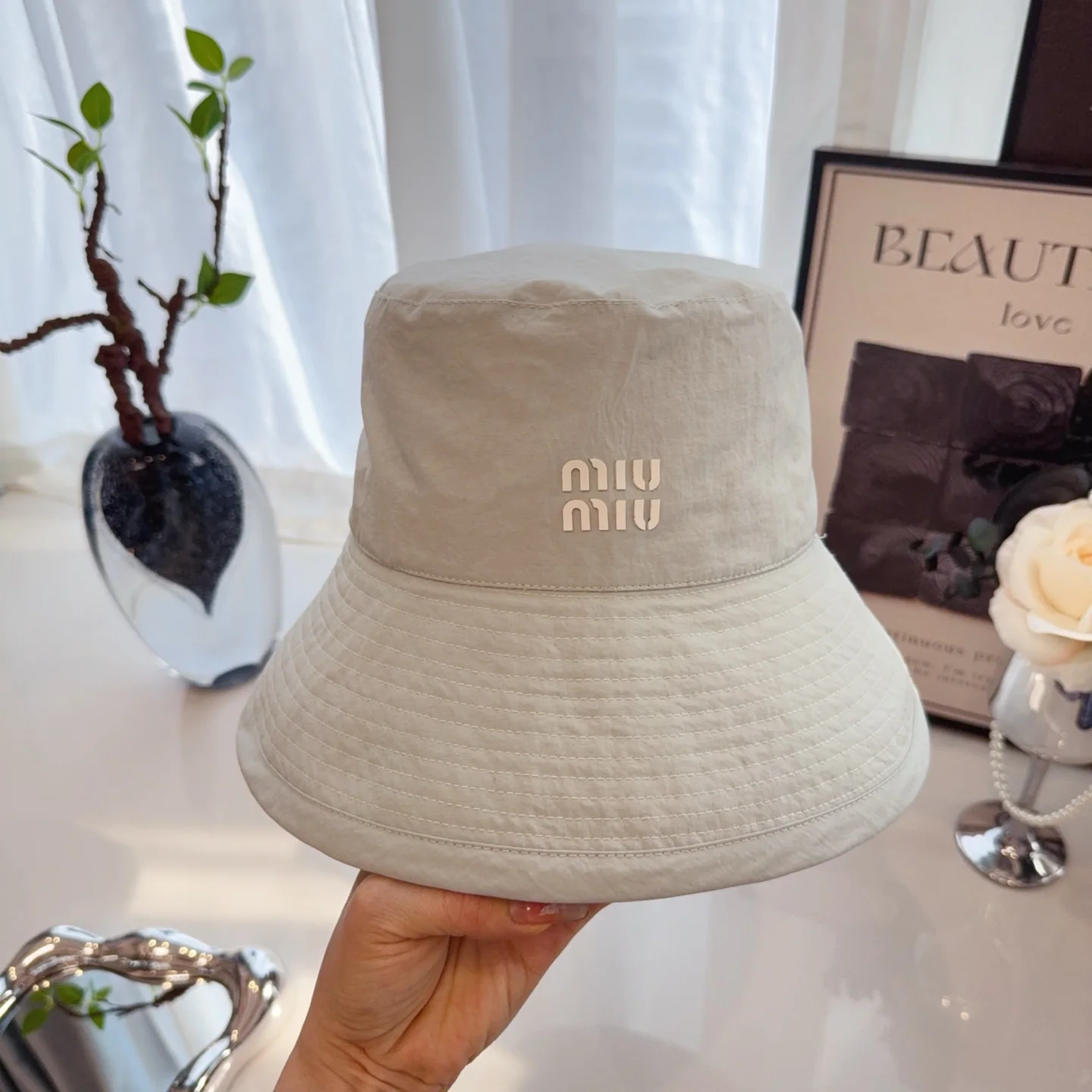 미우미우 모자 79422 Miu Miu Cap 상세 이미지 5