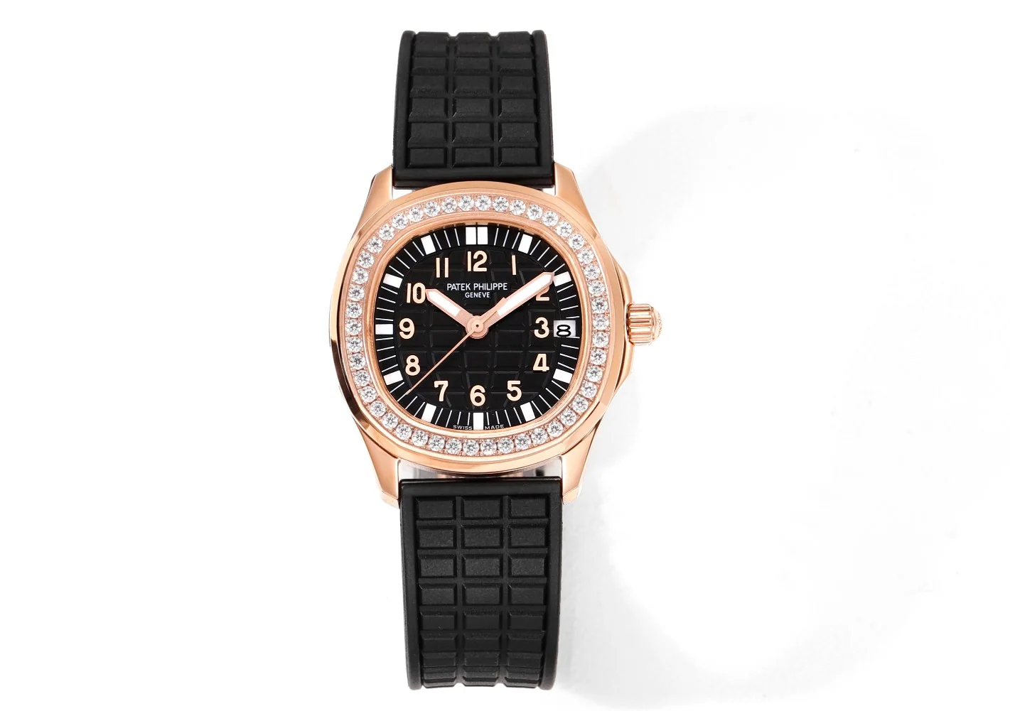 파텍필립 아쿠아넛 다이아 자동 스틸 여성용 JBL 공장 레플리카 44174 Patek Philippe 상세 이미지 3