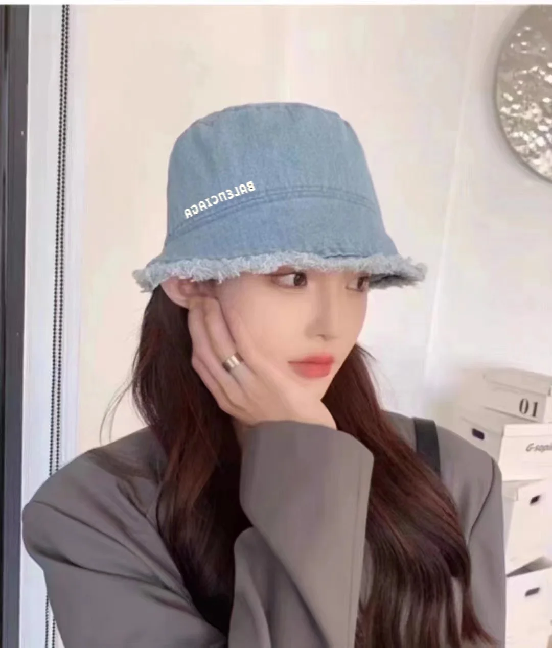 발렌시아가 모자 81820 Balenciaga Cap 상세 이미지 1