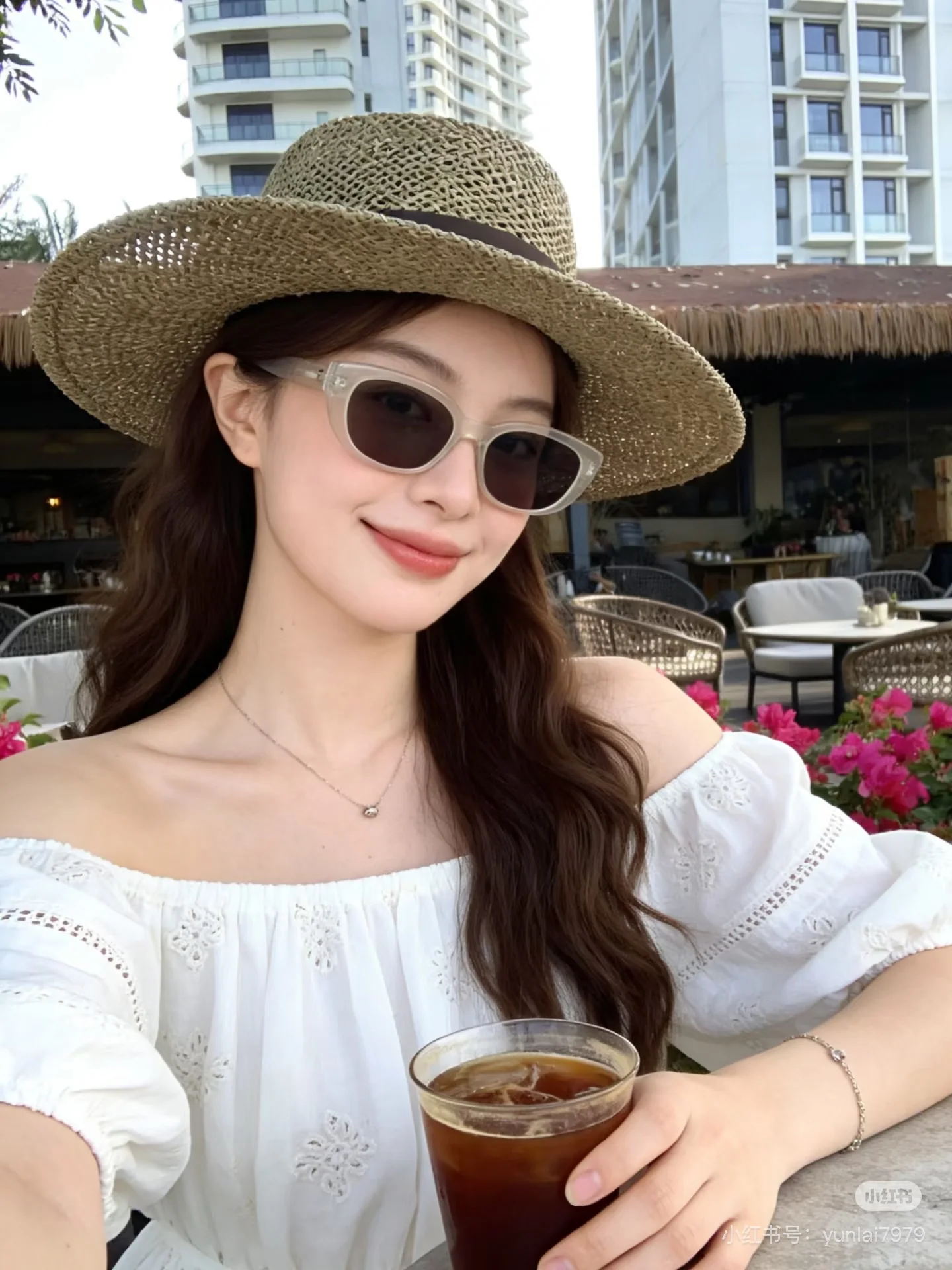 디올 세이지 플랫 탑 모자 상세 이미지 2