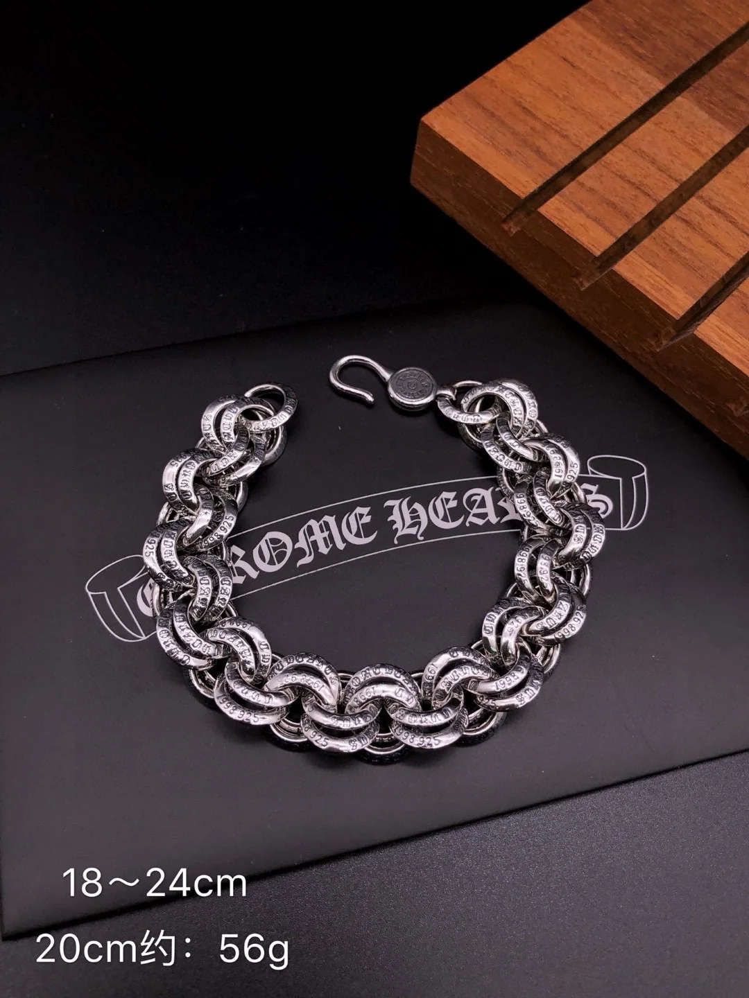 크롬하츠 팔찌 61877 Chrome Hearts Bracelet 상세 이미지 4