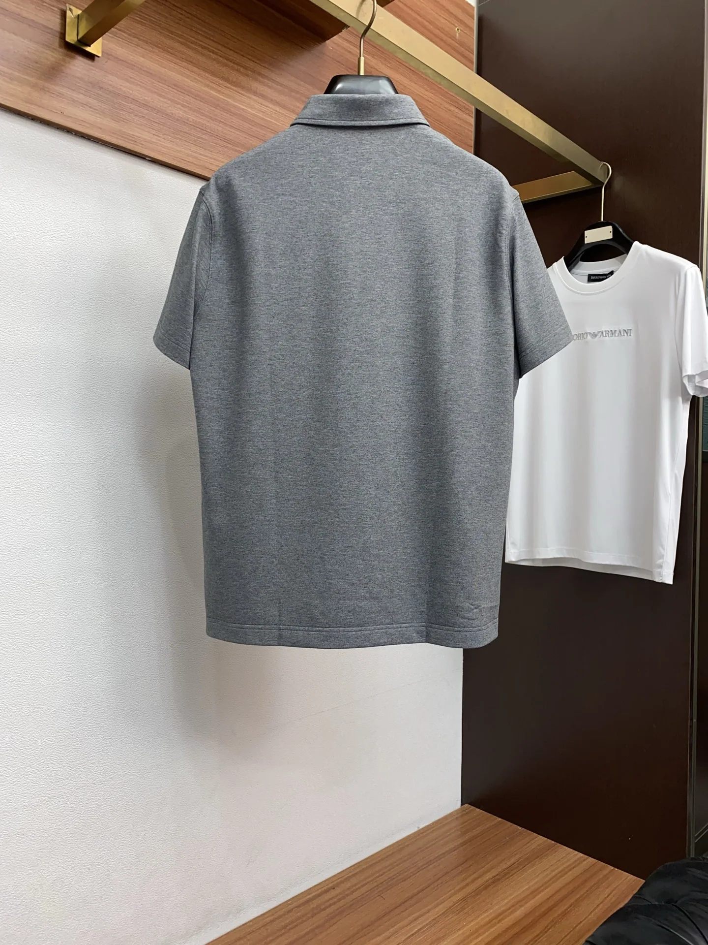 브루넬로쿠치넬리 남성 린넨 카라 반팔 셔츠 상세 이미지 10