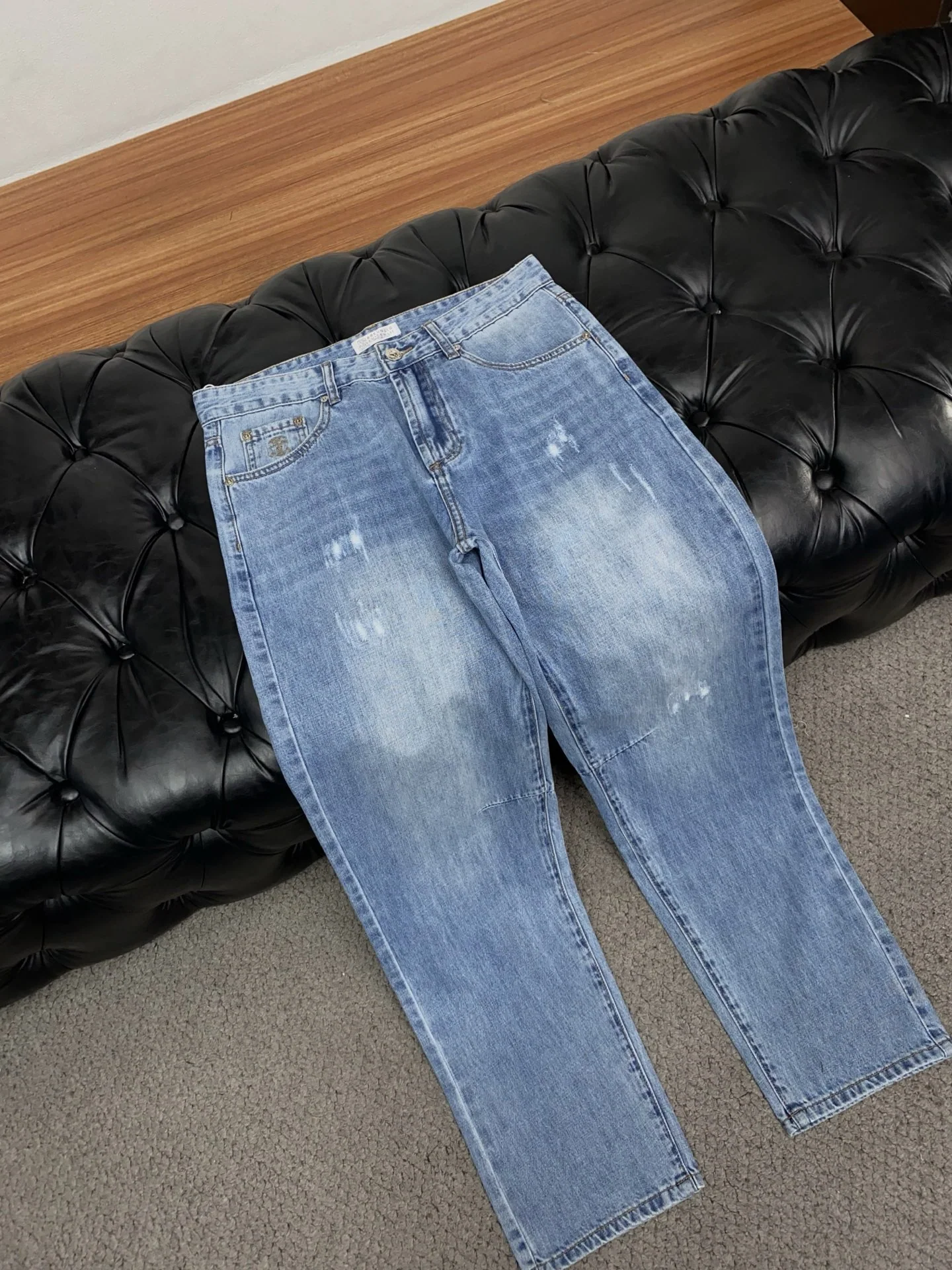 브루넬로쿠치넬리 남성 스트레치 데님 바지 상세 이미지 6
