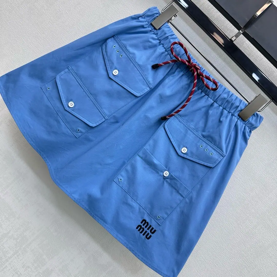 미우미우 카라 포켓 긴소매 셔츠 상세 이미지 2