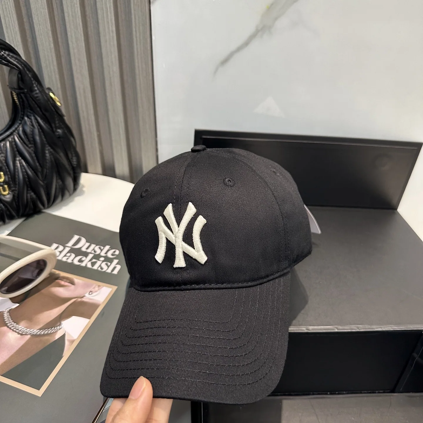 MLB 3D LA 자수 프리사이즈 야구모자 상세 이미지 2