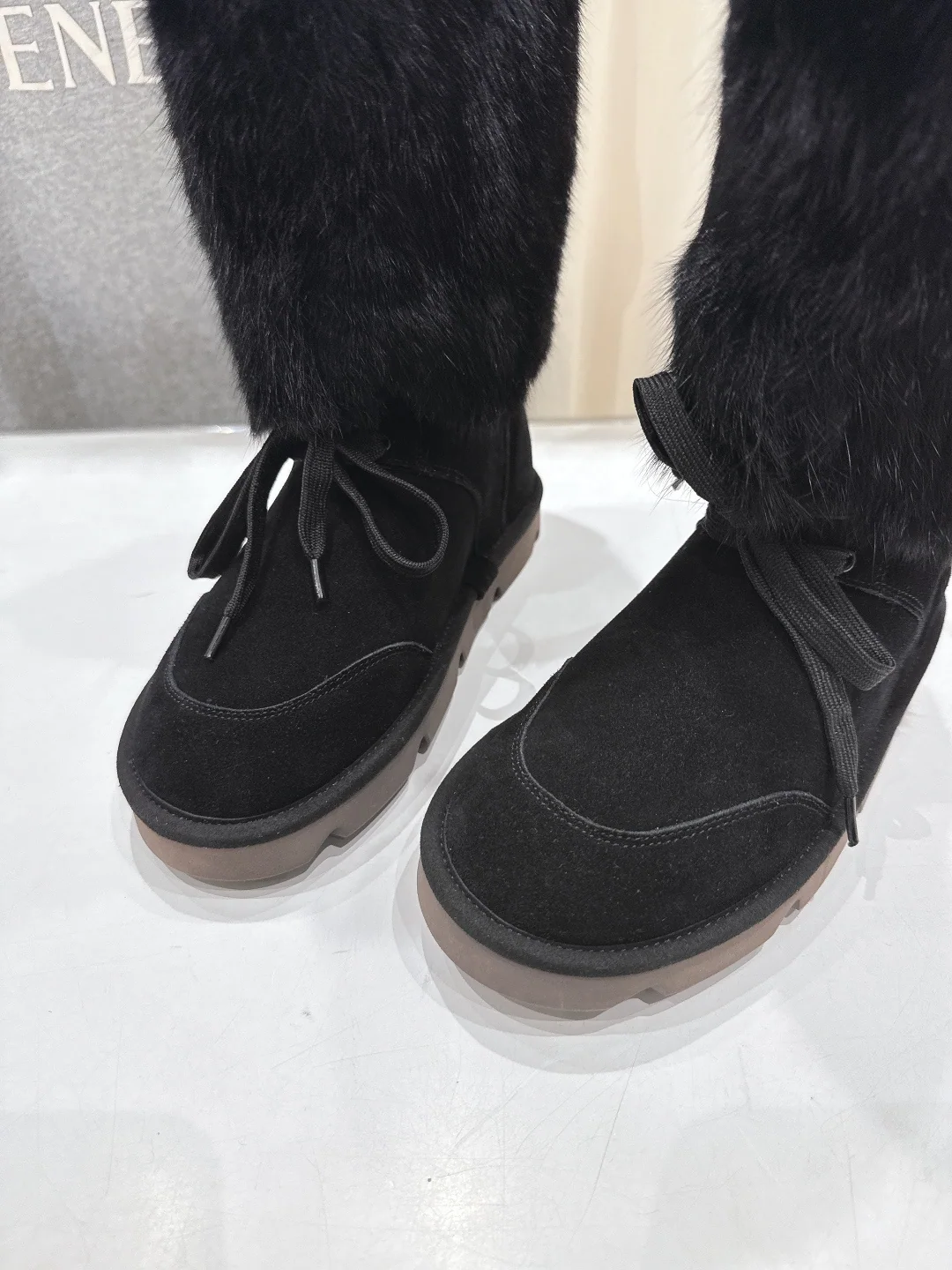 브루넬로쿠치넬리 울 안감 롱 부츠 9737 상세 이미지 7