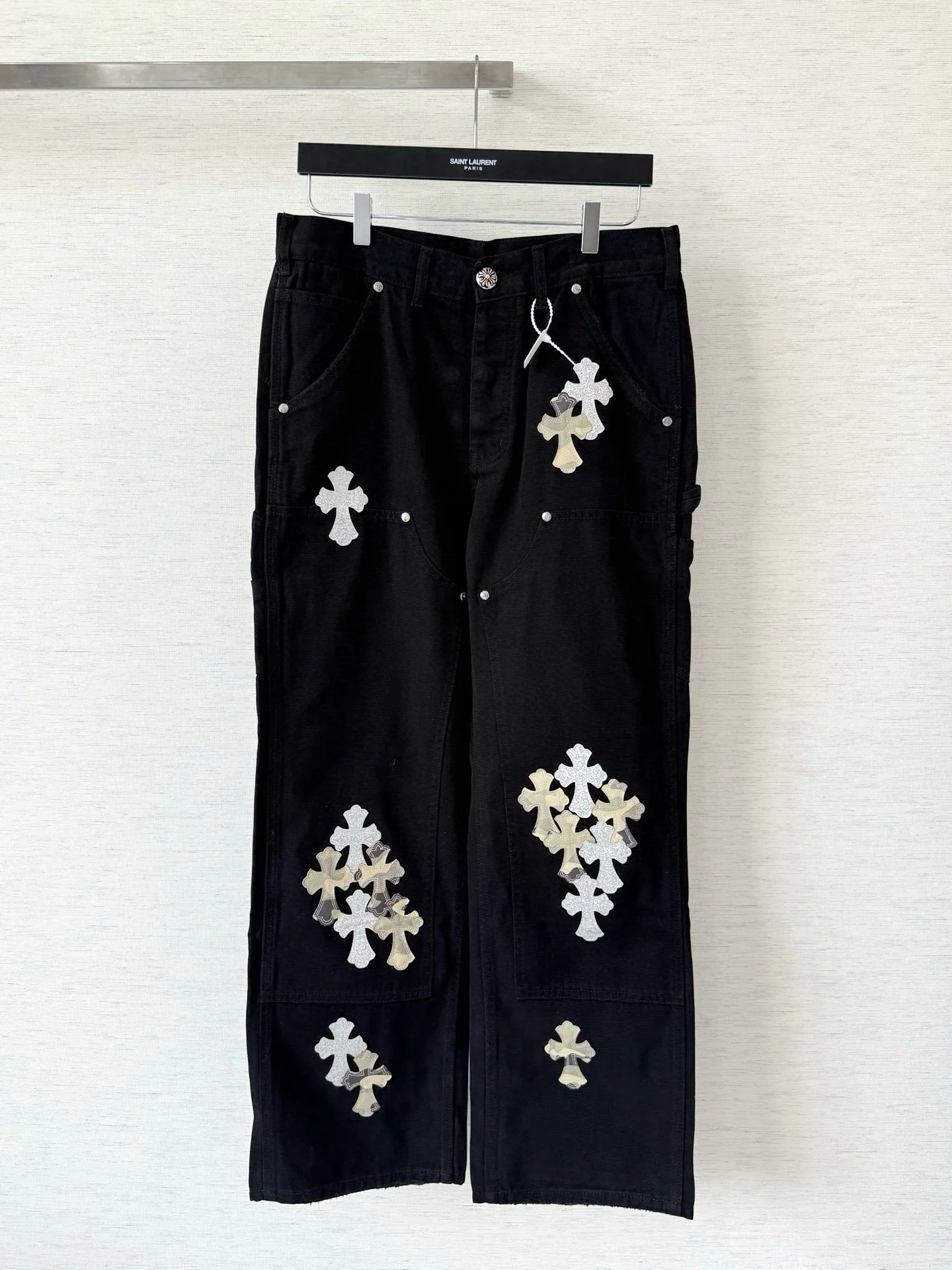크롬하츠 남성 바지 25SS 53314 Chrome Hearts 상세 이미지 1