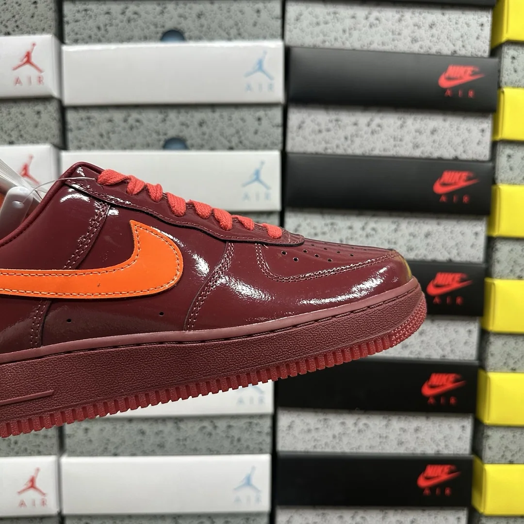 나이키 [YH] 에어 포스 1 로우 IO4489-601 201693 Nike Air Force 1 Low Patent Leather Dark 상세 이미지 7