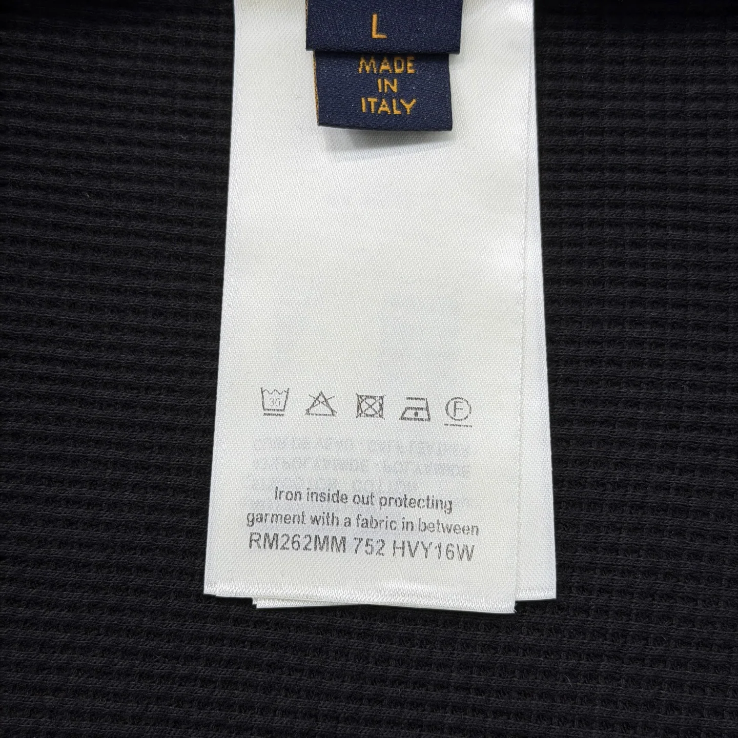루이비통 LV 패치워크 크루넥 긴팔 티셔츠 상세 이미지 9