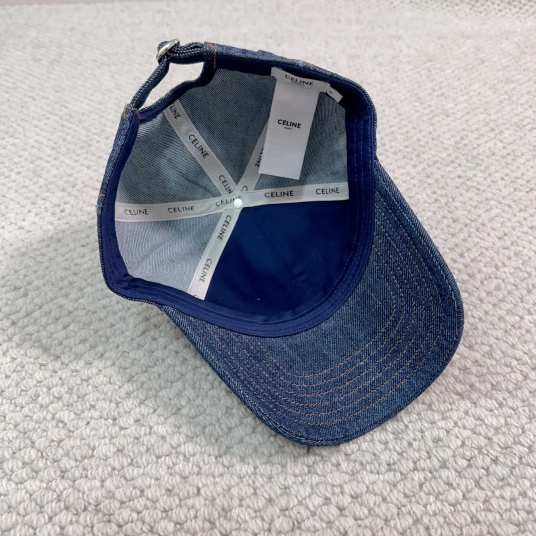 셀린느 데님 블루 야구모자 상세 이미지 9