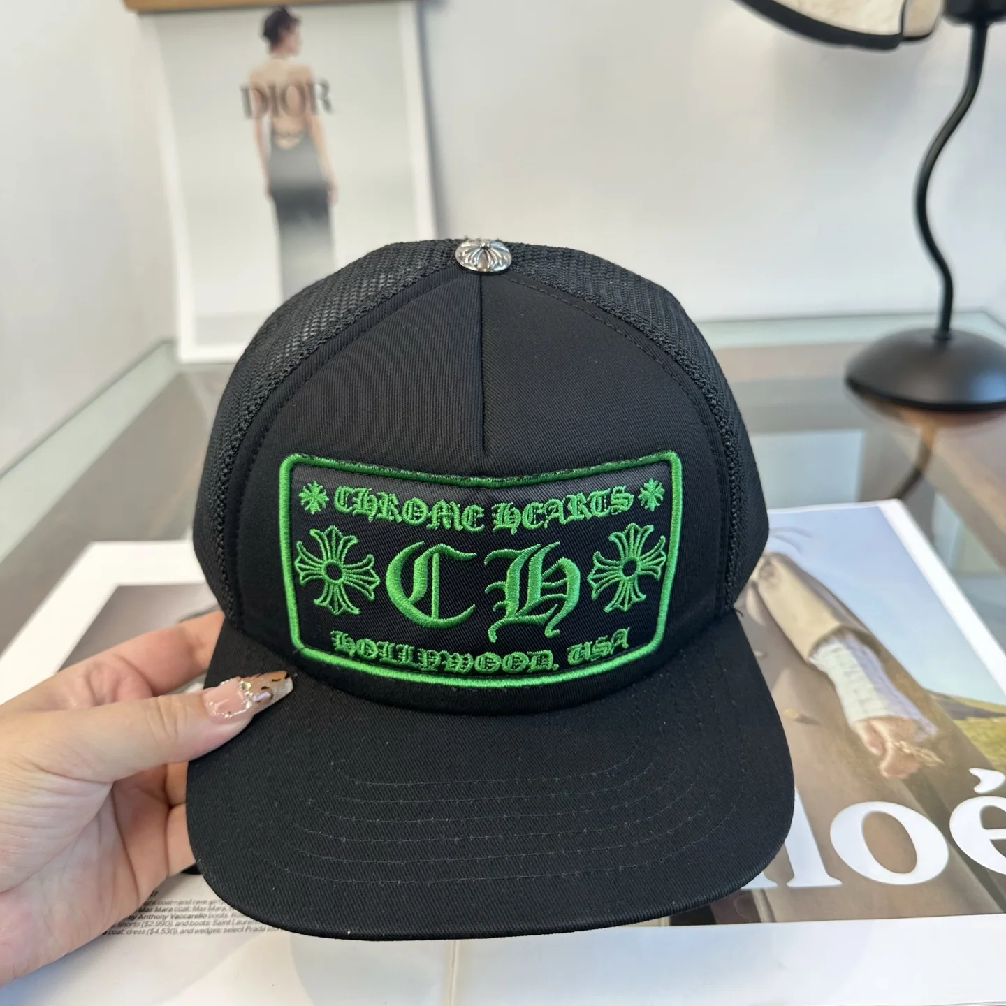 크롬하츠 메시 캡 상세 이미지 4