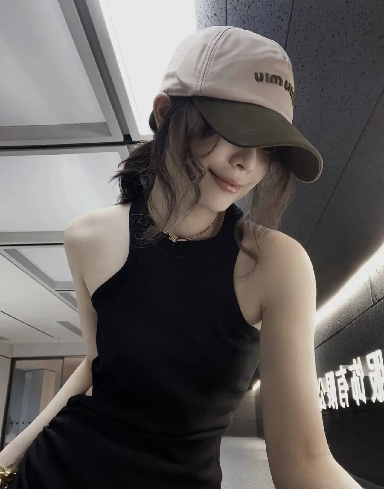 미우미우 컬러 블록 야구모자 상세 이미지 9