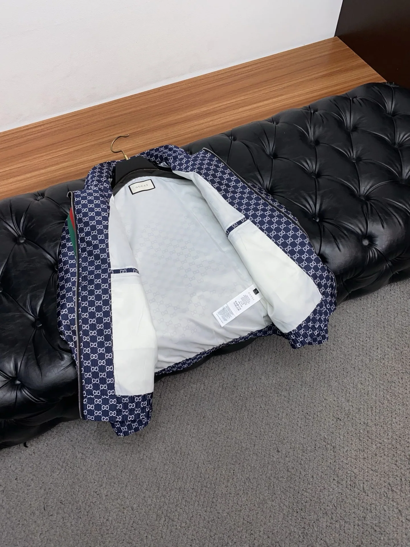 구찌 슬림핏 집업 자켓 남성 상세 이미지 7
