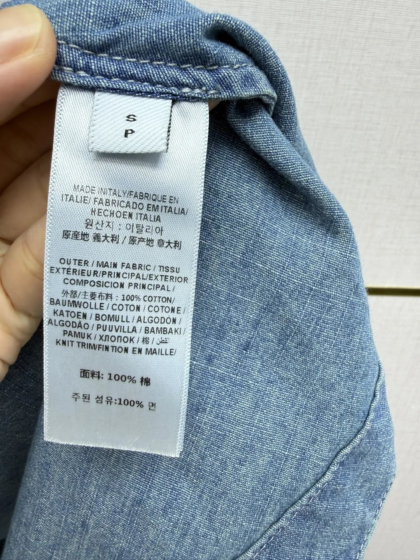 버버리 자수 꽃무늬 스탠드 카라 여성 원피스 상세 이미지 8