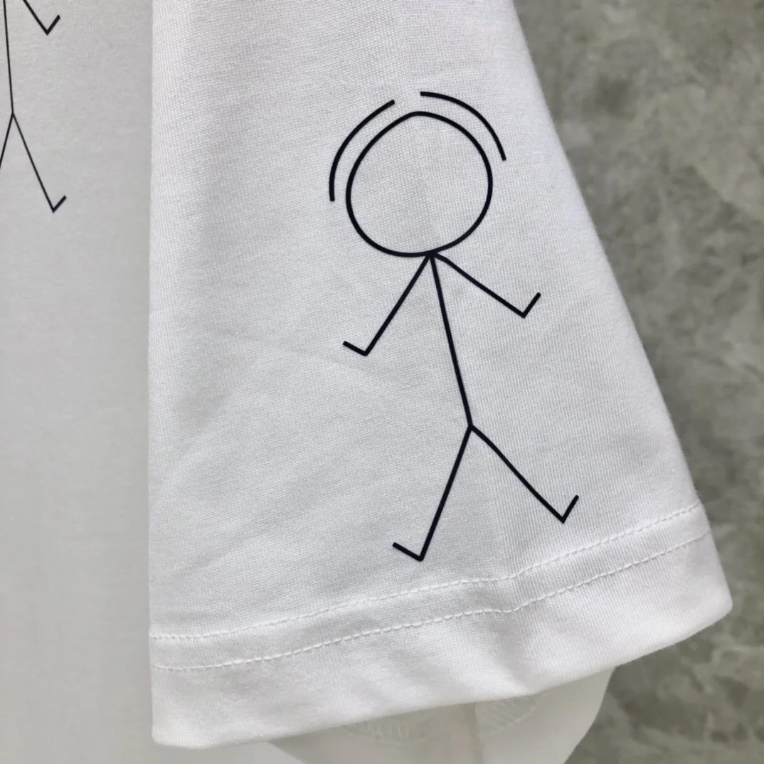 톰브라운 스틱맨 남성 반팔 티셔츠 상세 이미지 5