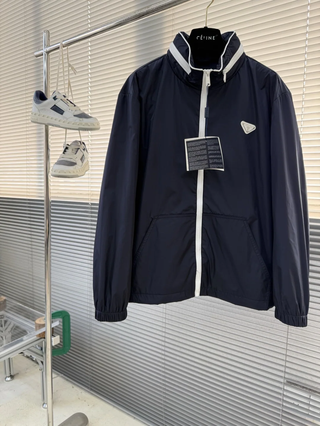 프라다 카라 자켓 남성용 2025 FW 상세 이미지 1
