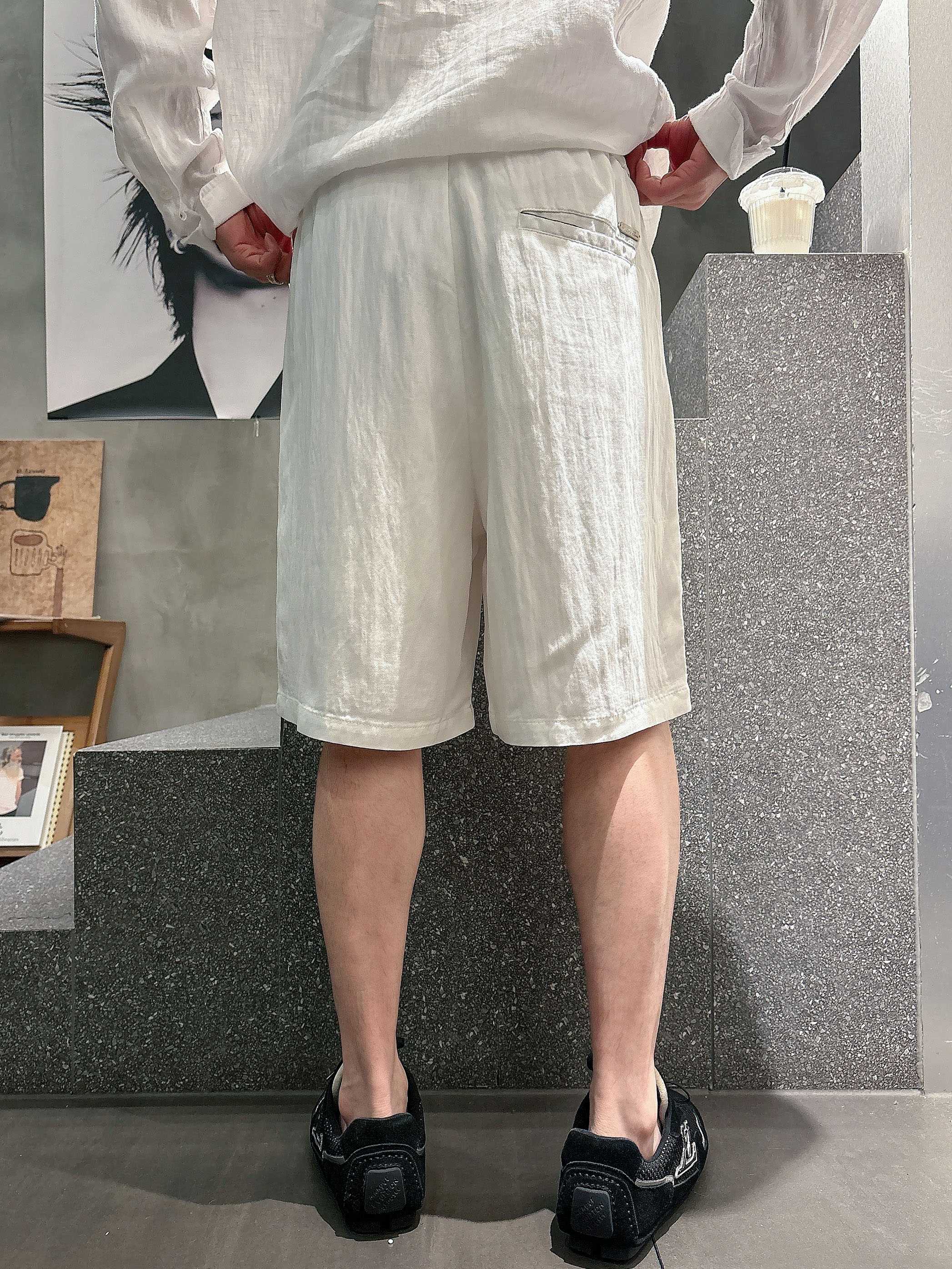로로피아나 남성 캐주얼 반바지 상세 이미지 4