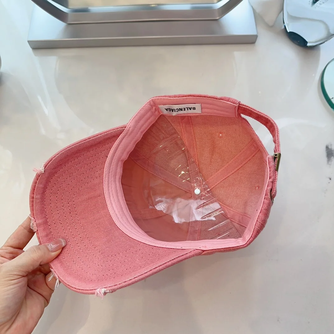 발렌시아가 데님 워시 데미지 캡 상세 이미지 5