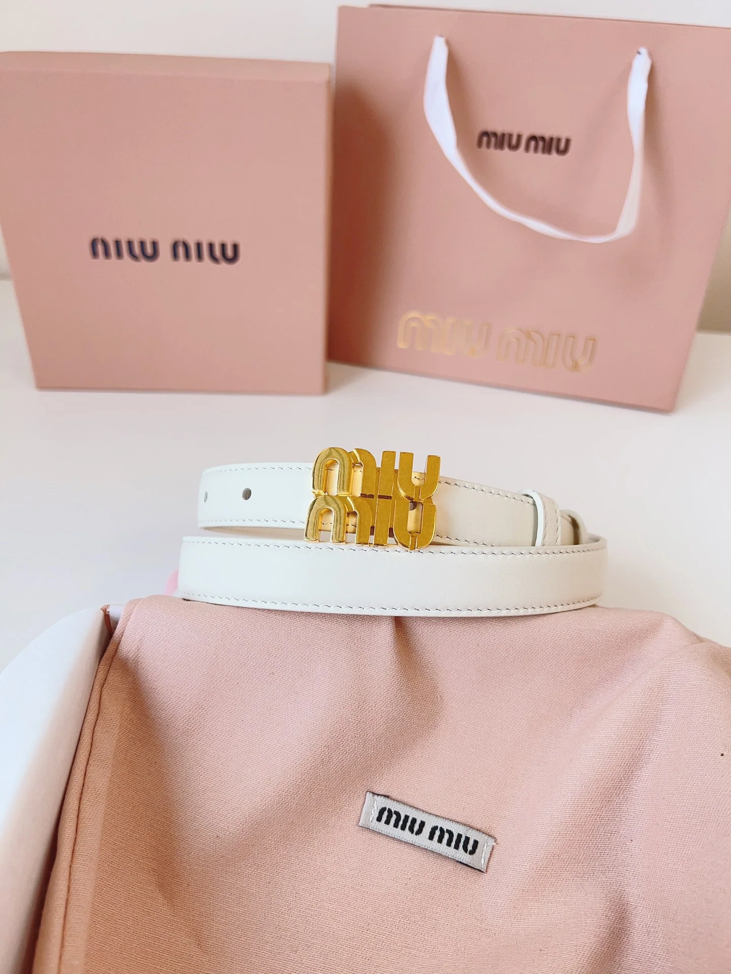 미우미우 벨트 57903 Miu Miu Belt 상세 이미지 1