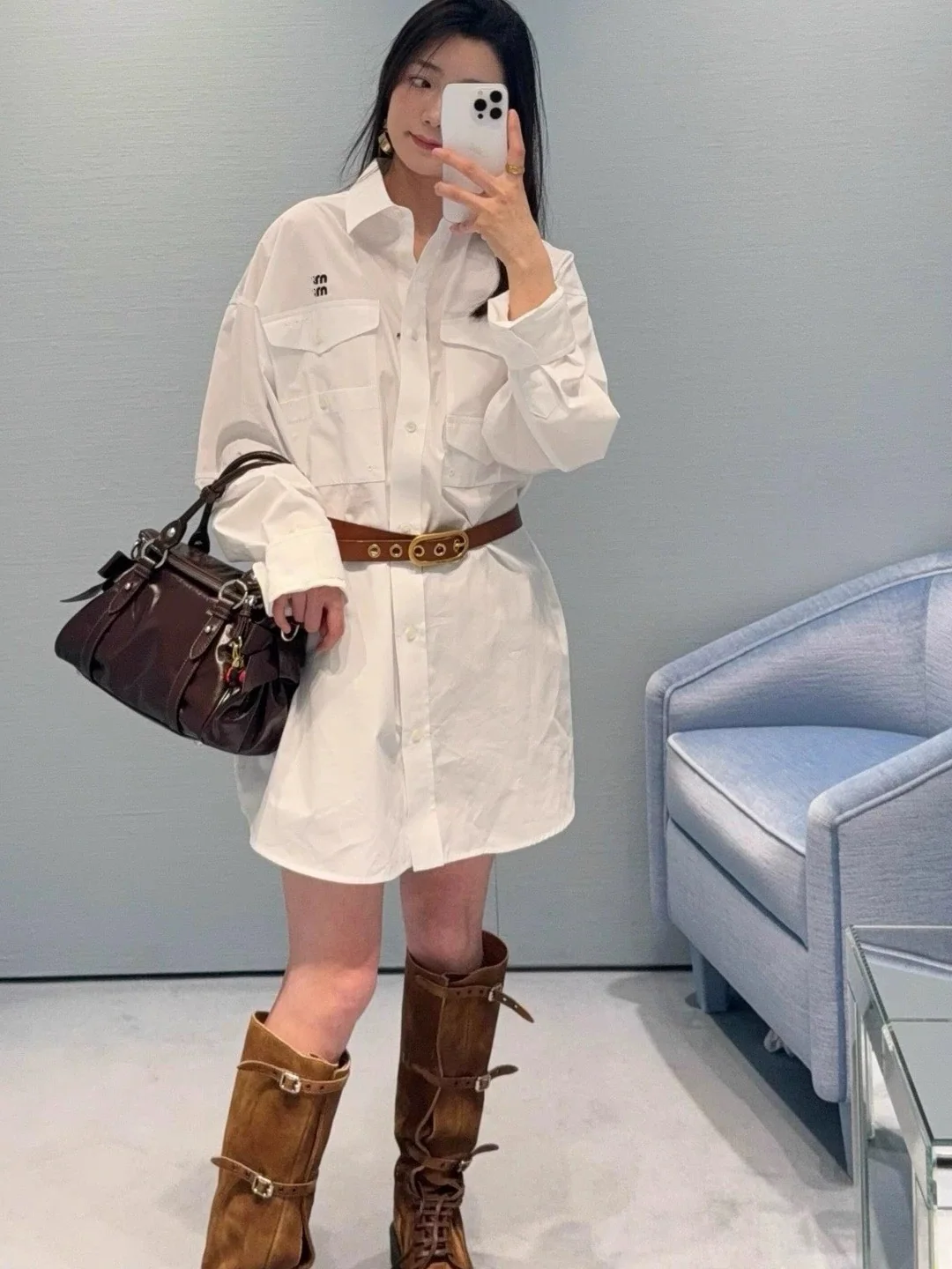 미우미우 26 SS 여성 세트 상세 이미지 1