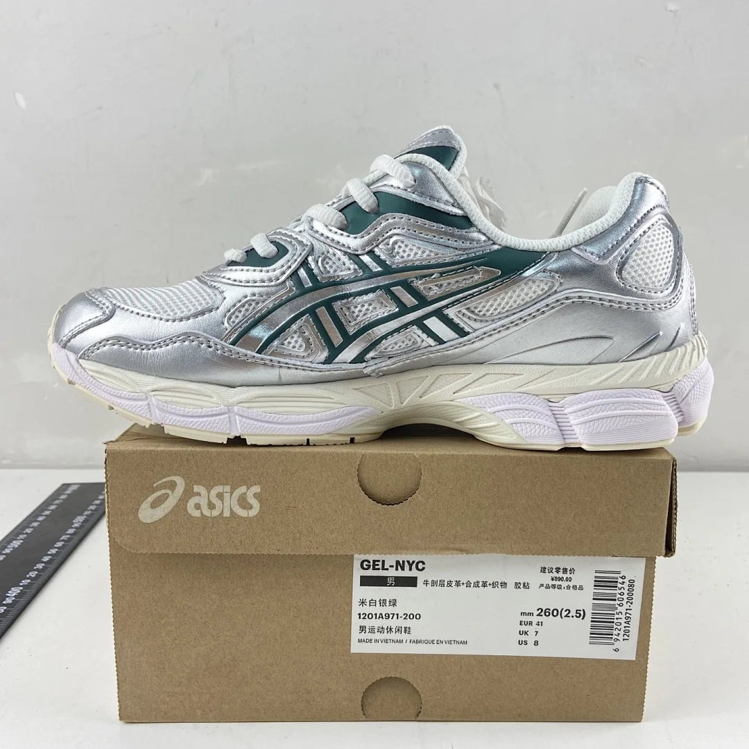 아식스 [HP] 젤 NYC 1201A971-200 200214 Asics Gel-NYC Cream Kale 상세 이미지 4