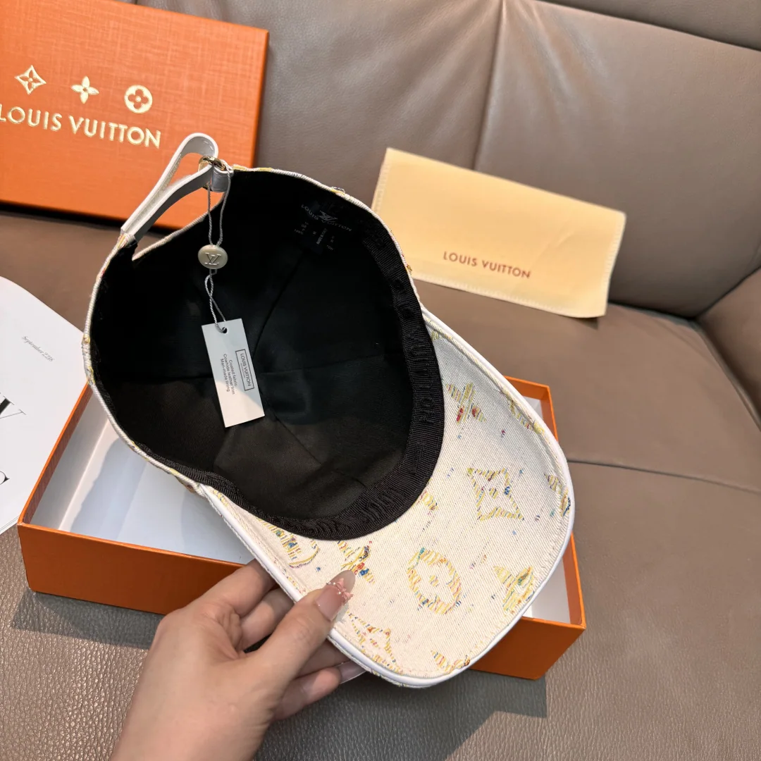 루이비통 자카드 데님 베이스볼캡 상세 이미지 7