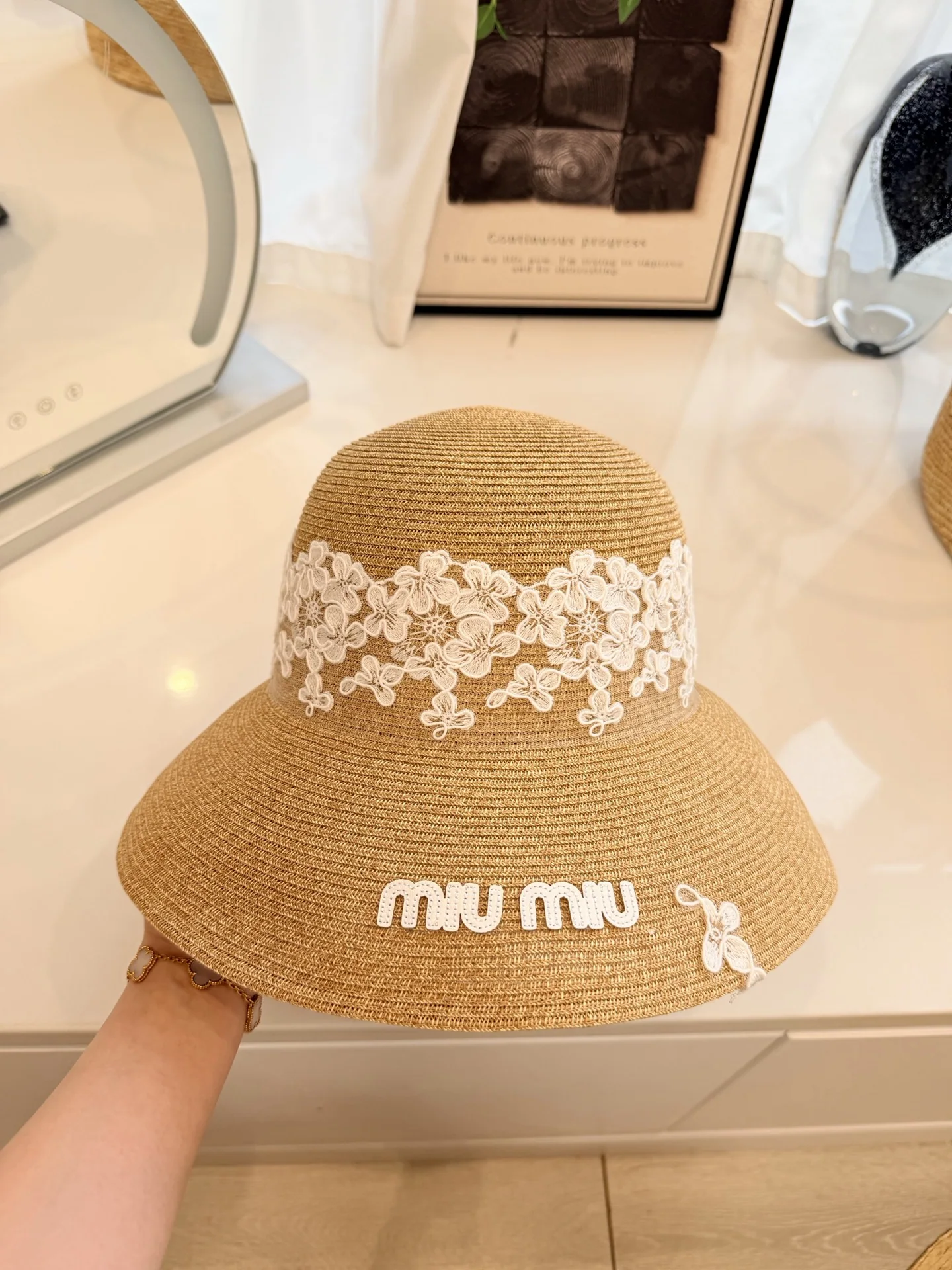 미우미우 모자 80810 Miu Miu Cap 상세 이미지 7