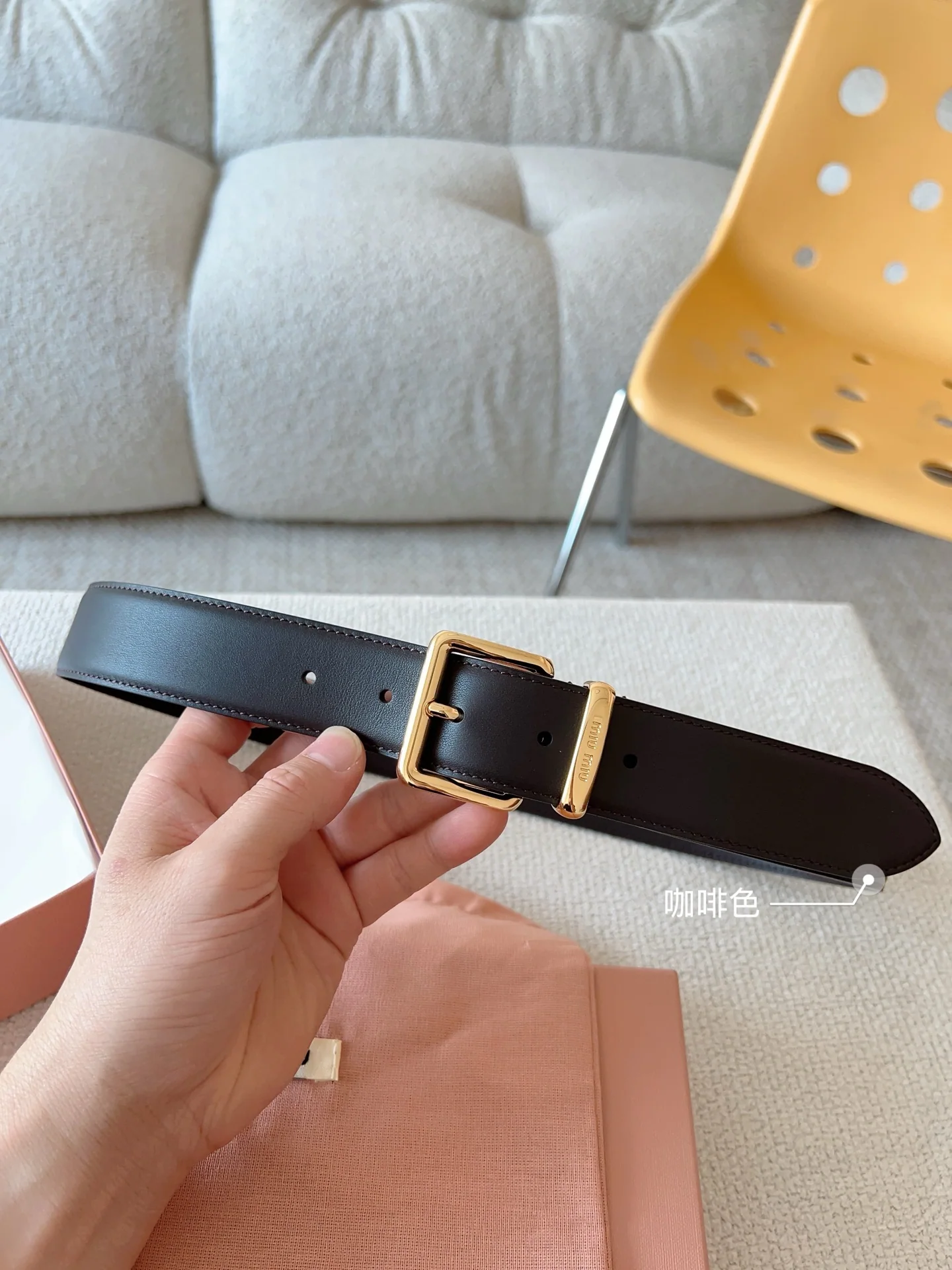 미우미우 벨트 57888 Miu Miu Belt 상세 이미지 3