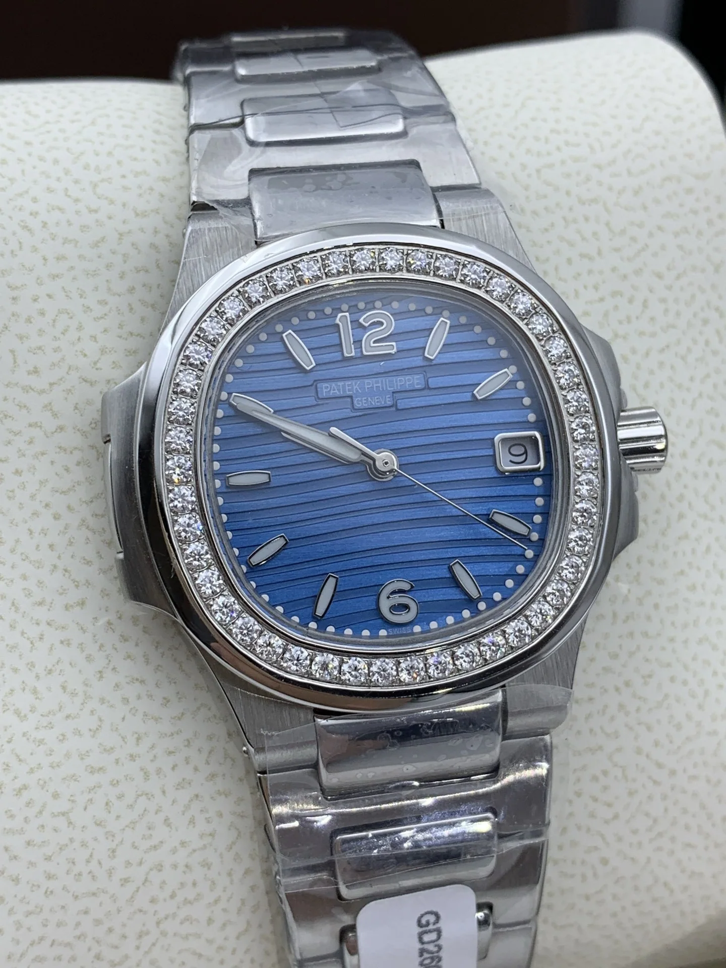 파텍필립 노틸러스 다이아 스틸 여성용 레플리카 44187 Patek Philippe 상세 이미지 2