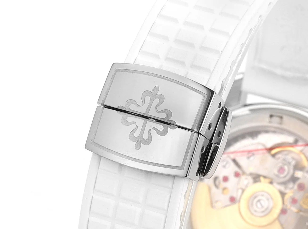 파텍필립 아쿠아넛 다이아 자동 스틸 여성용 JBL 공장 레플리카 44175 Patek Philippe 상세 이미지 6