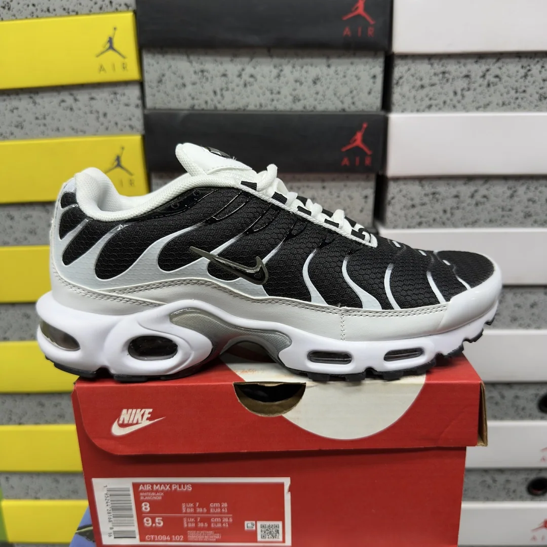 나이키 [BD] 에어 맥스 플러스 CT1094-102 201908 Nike Air Max Plus White Black Metallic