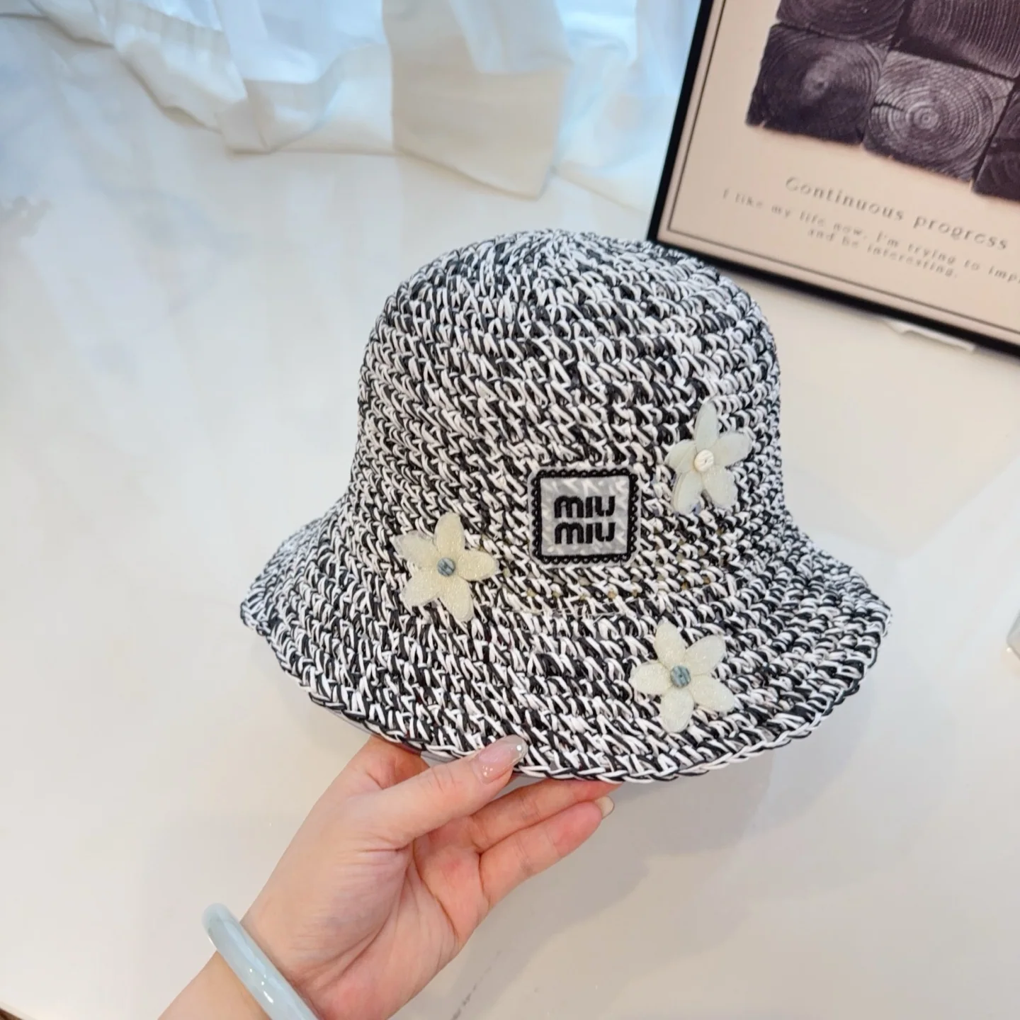 미우미우 모자 81275 Miu Miu Cap 상세 이미지 5