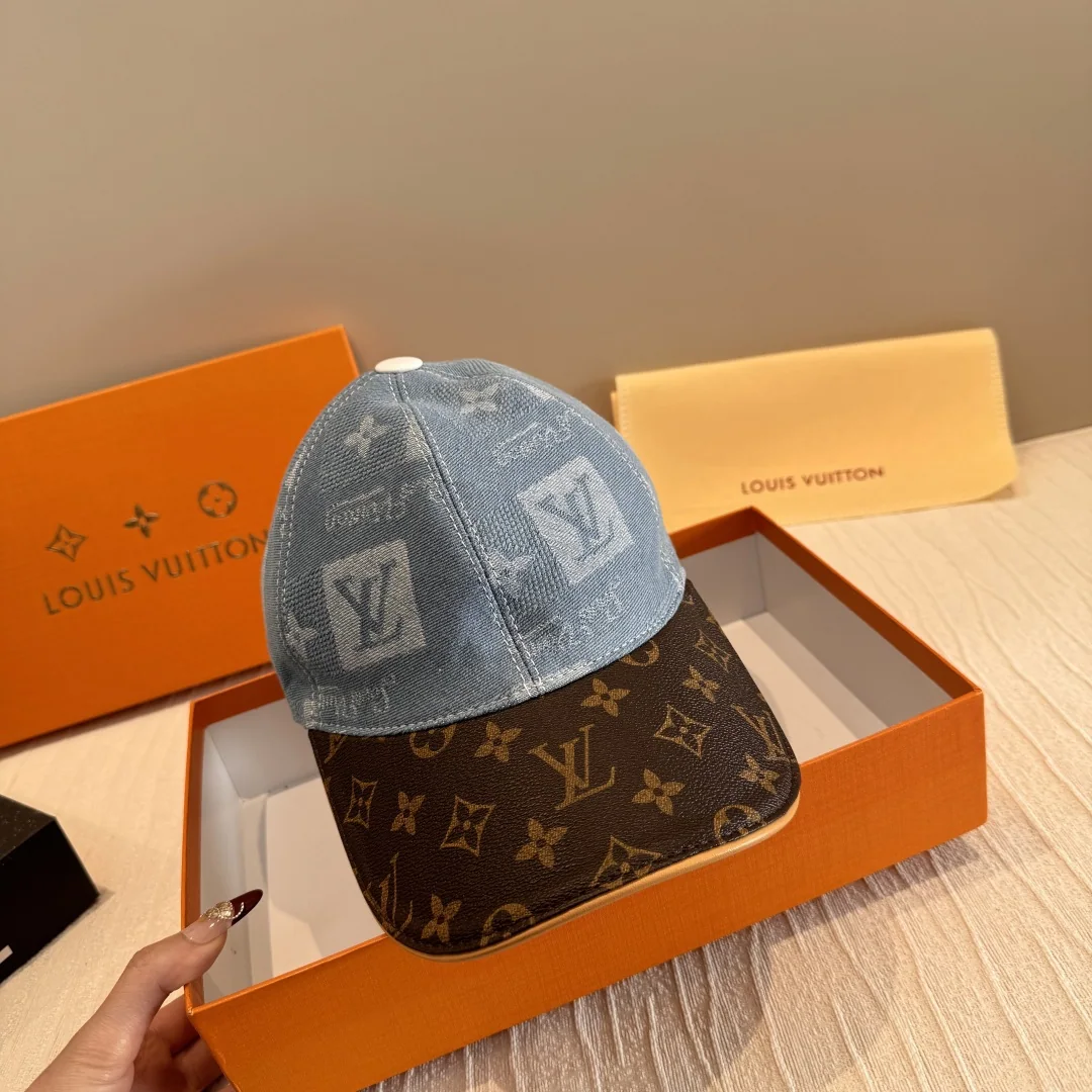 루이비통 모노그램 패치워크 코튼 캡 상세 이미지 1