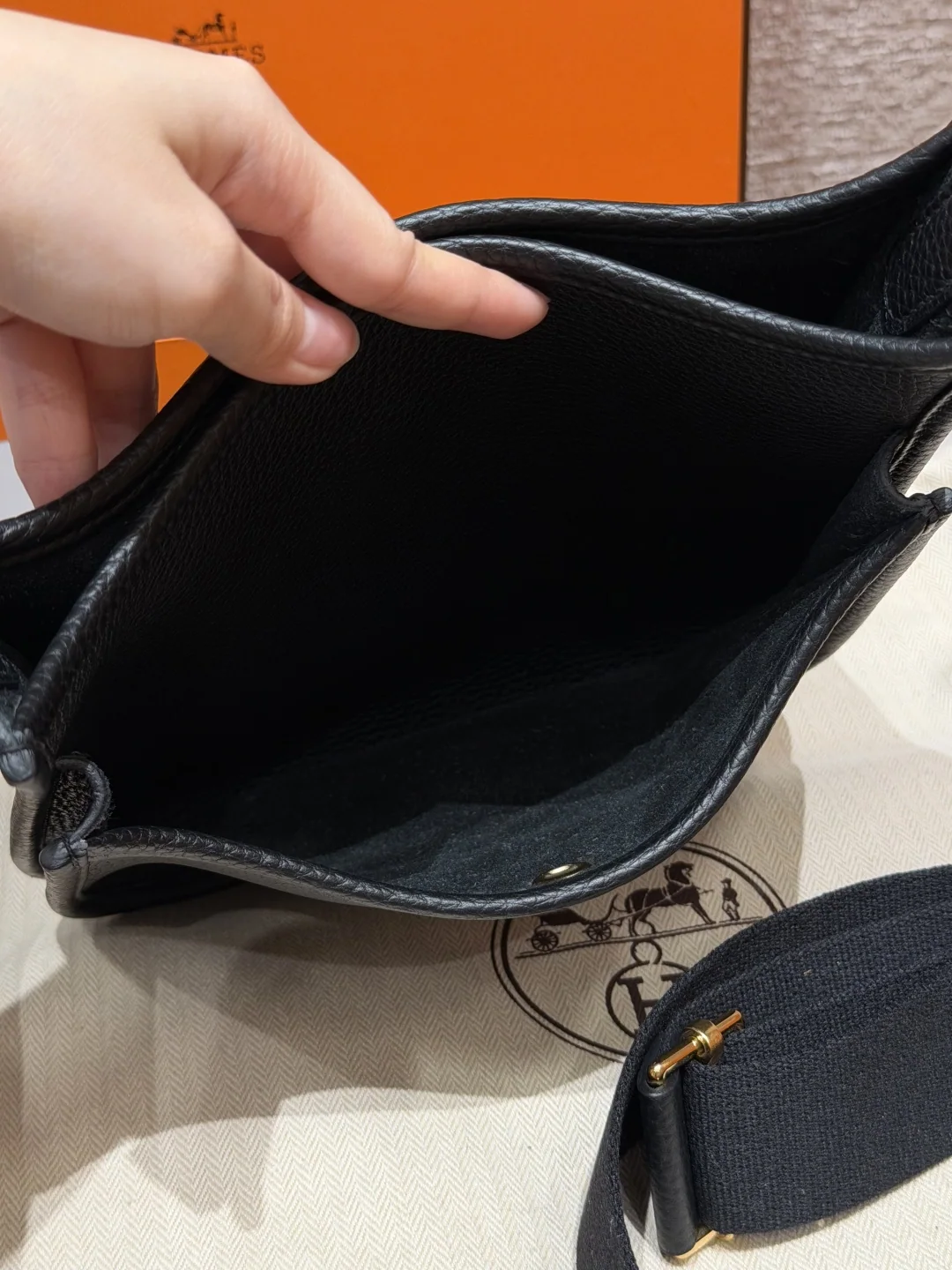 에르메스 에블린 23 cm 가방 상세 이미지 7
