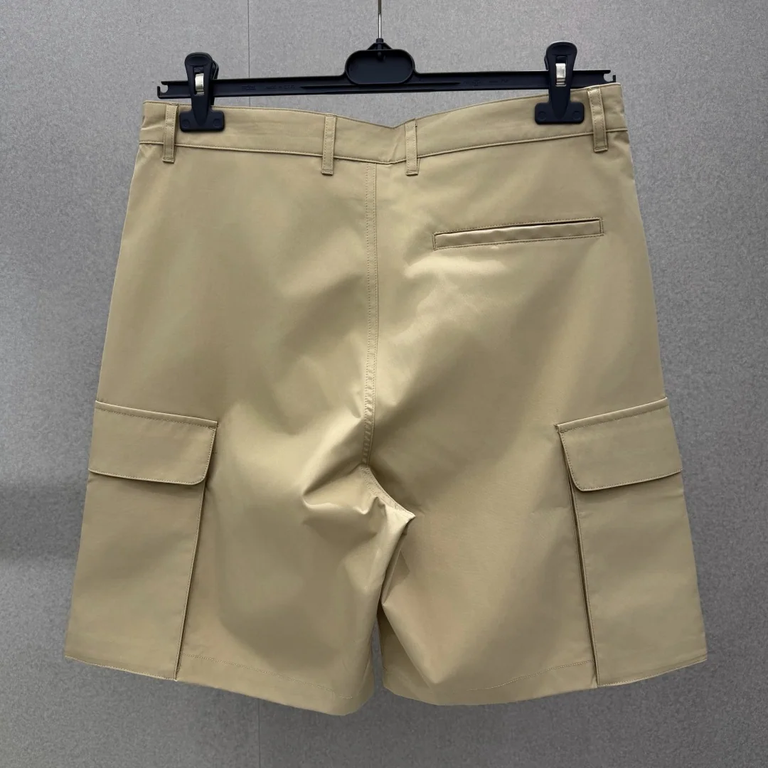 디올 면 카고 남성 반바지 상세 이미지 2