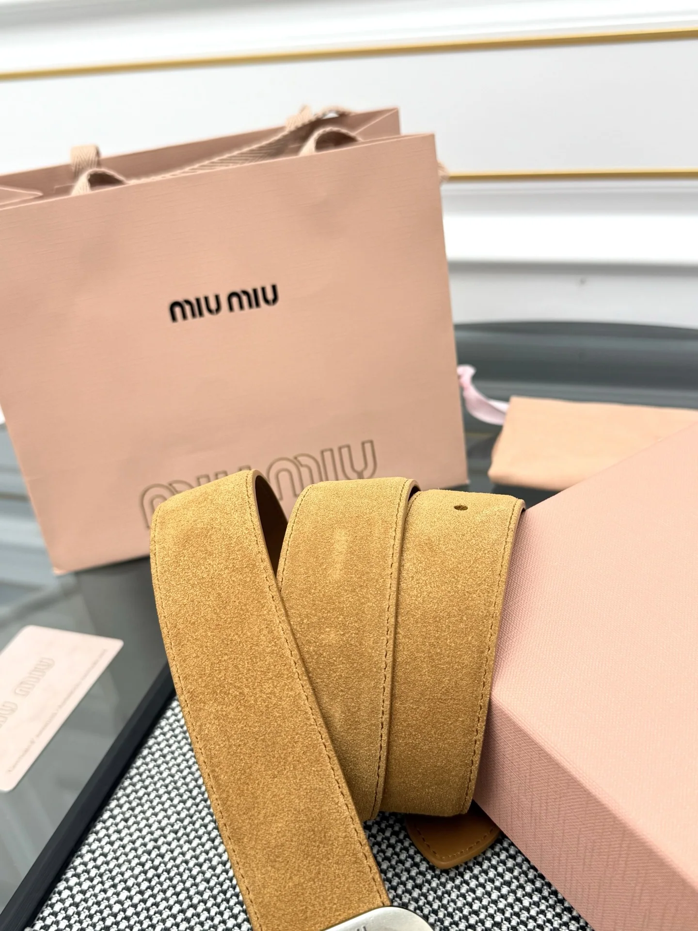 미우미우 벨트 57922 Miu Miu Belt 상세 이미지 4