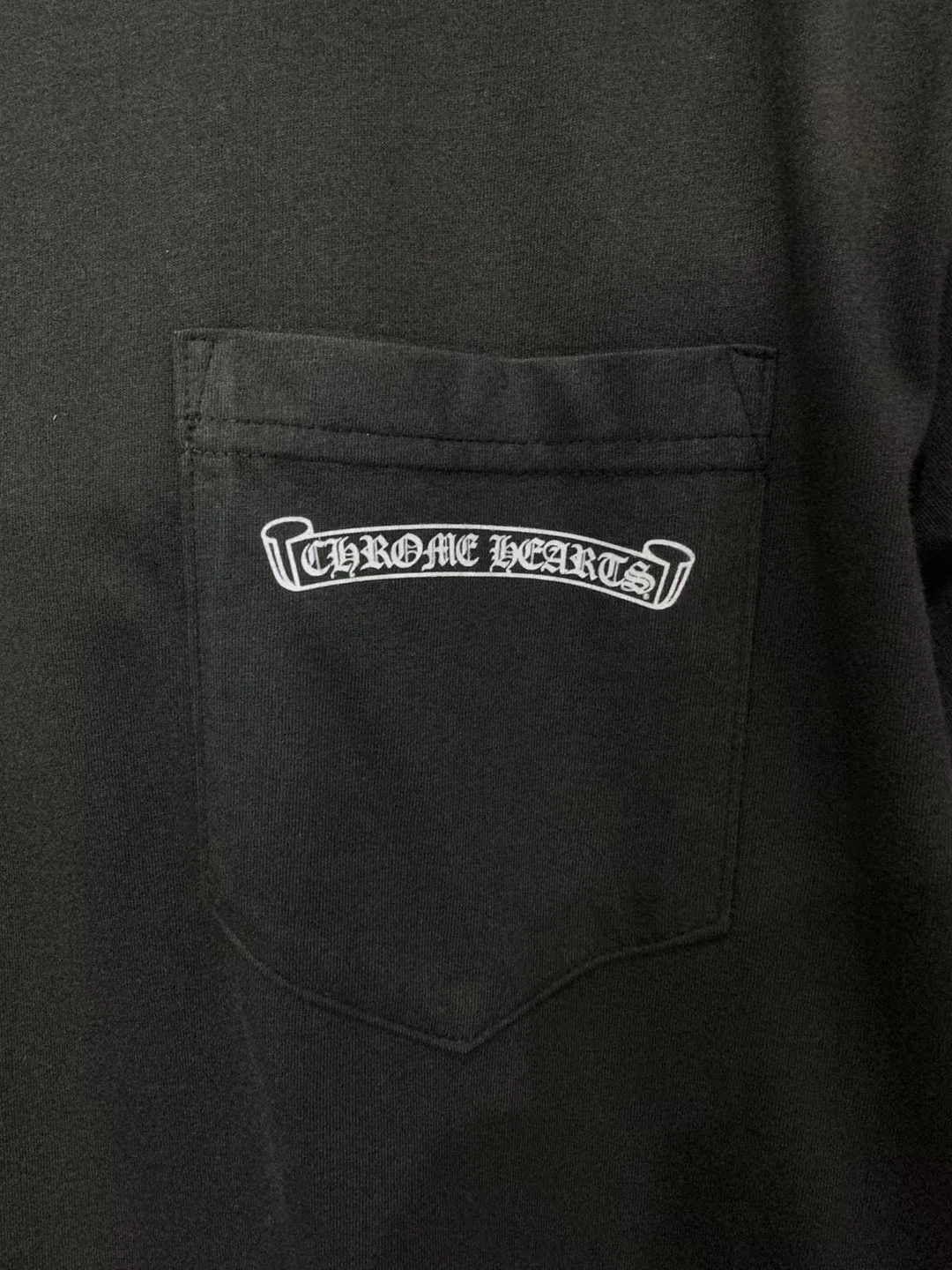 크롬하츠 남성 플리스 반팔 티셔츠 상세 이미지 5