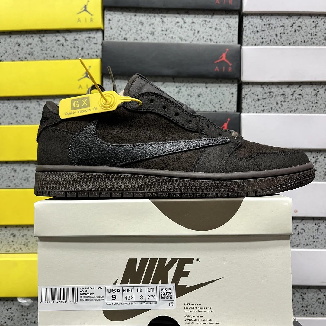 나이키 [GX] DM7866-202 201930 Nike Travis Scott Velvet Brown 1
