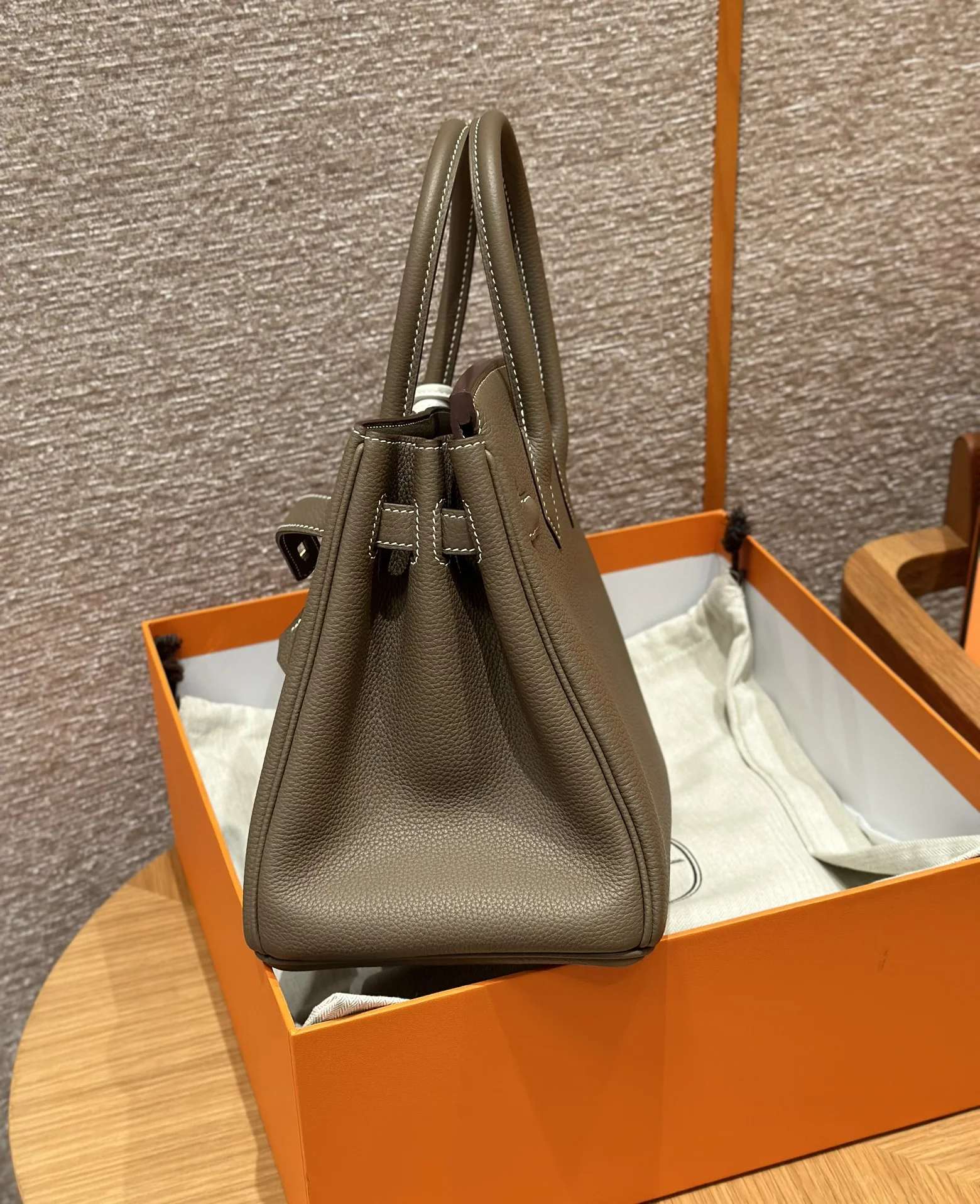 에르메스 버킨 30 토고 가죽 가방 상세 이미지 3