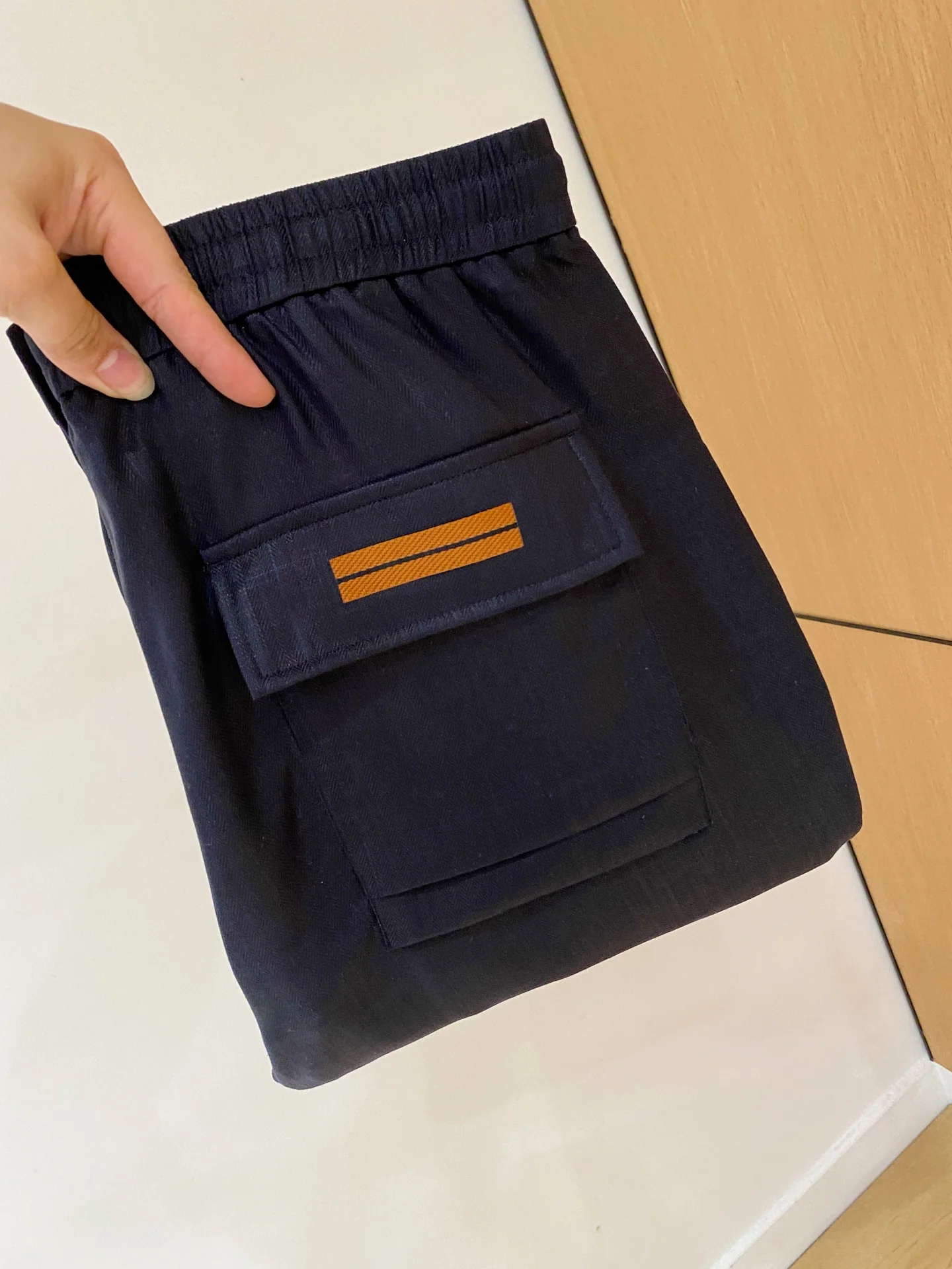 제냐 텐셀 린넨 블렌드 남성 바지 상세 이미지 10