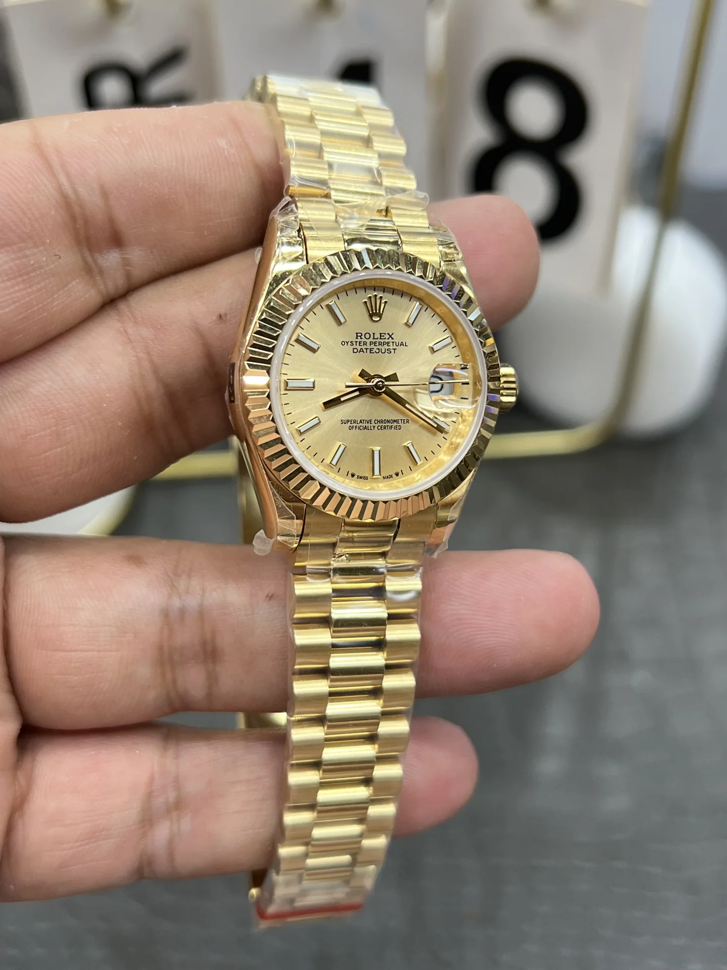 롤렉스 데이트저스트 28MM2236 무브먼트 레플리카 43062 Rolex 상세 이미지 4