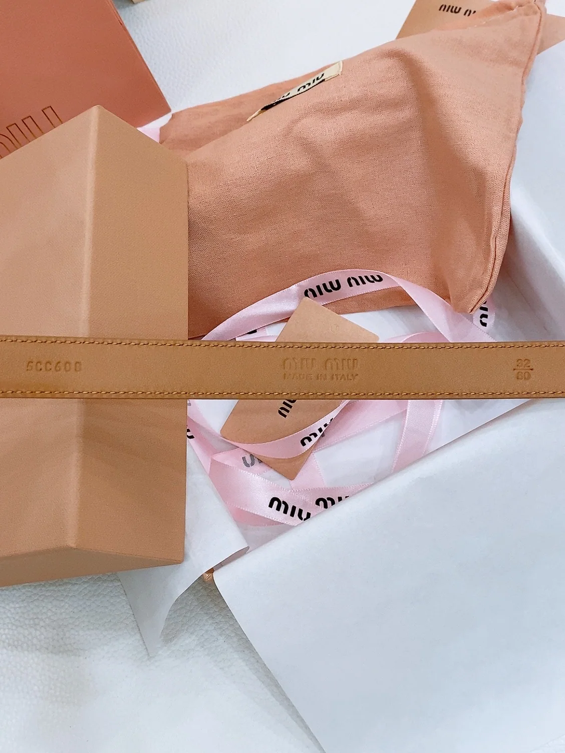 미우미우 벨트 57798 Miu Miu Belt 상세 이미지 5