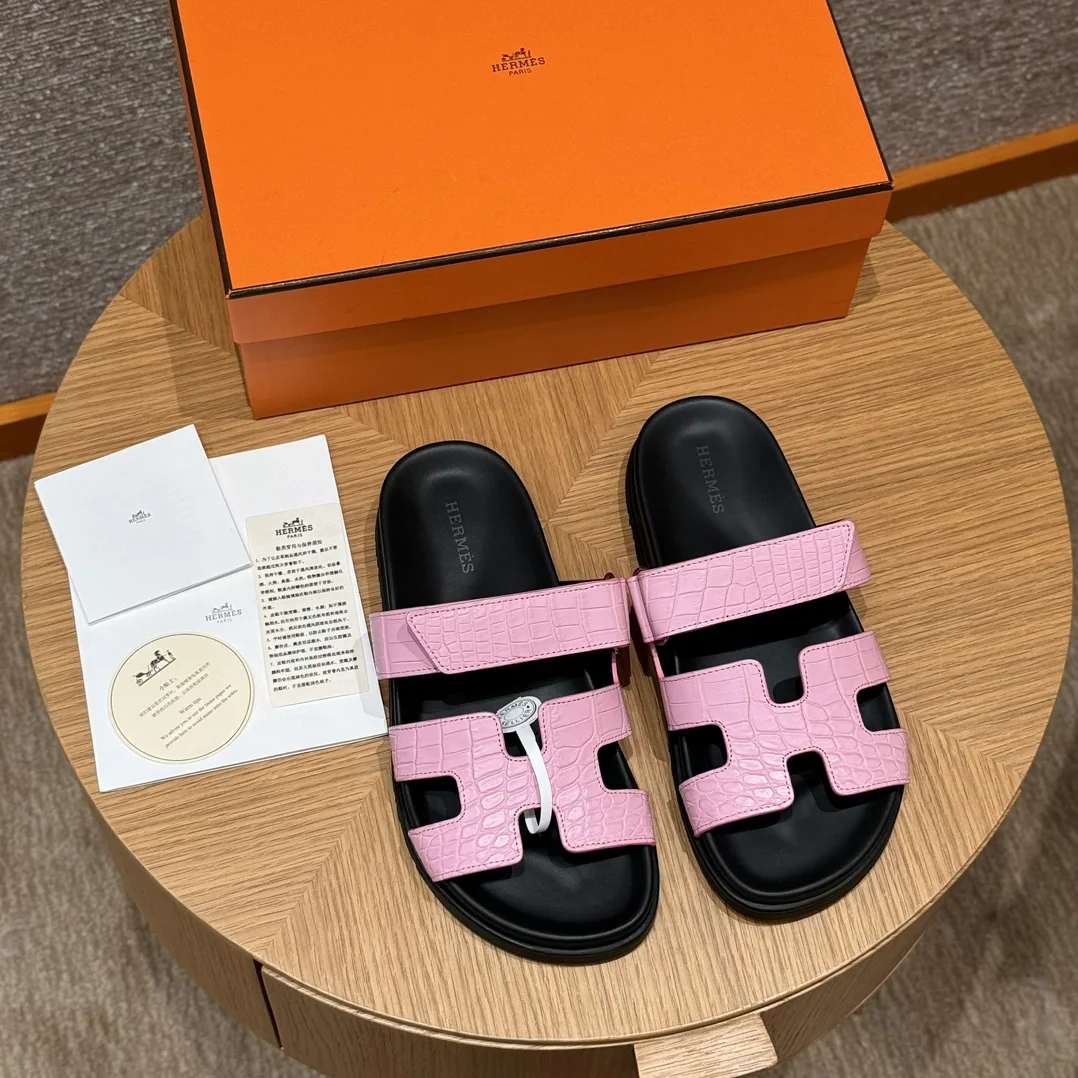 에르메스 시프레 가죽 샌들 8449 상세 이미지 9