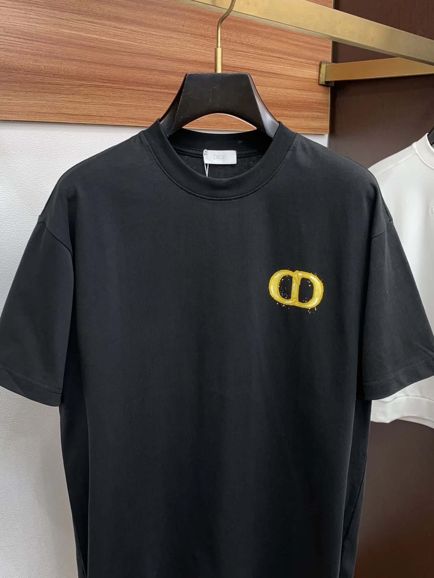 디올 크루넥 코튼 반팔 티셔츠 상세 이미지 2