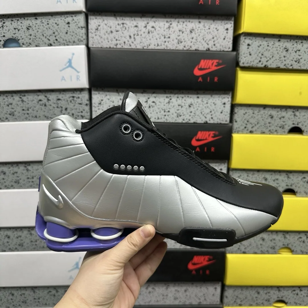 나이키 [PH] 샥스 AT7843-001 201826 Nike Shox BB4 Black Silver Lapis 상세 이미지 5