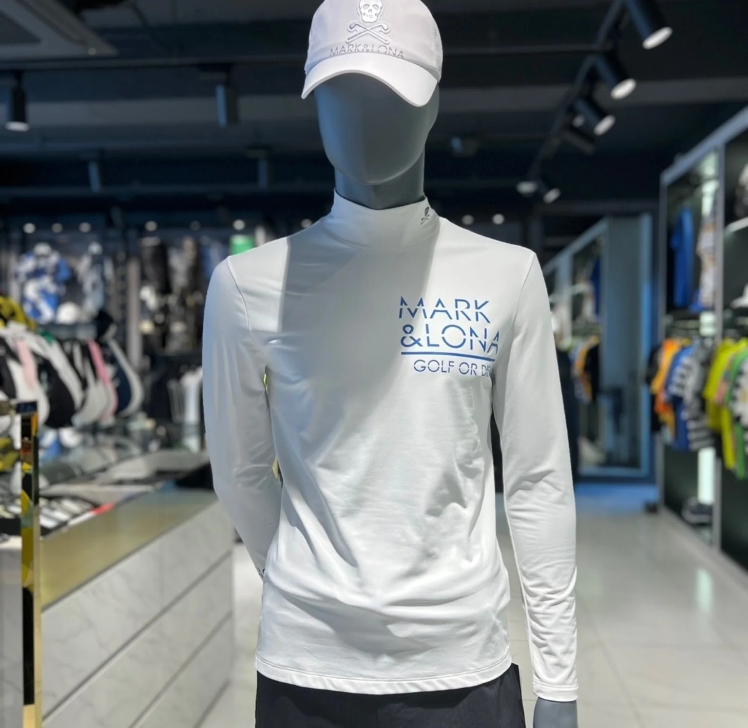 마크앤로나 남성 플리스 안감 골프 언더셔츠 상세 이미지 5