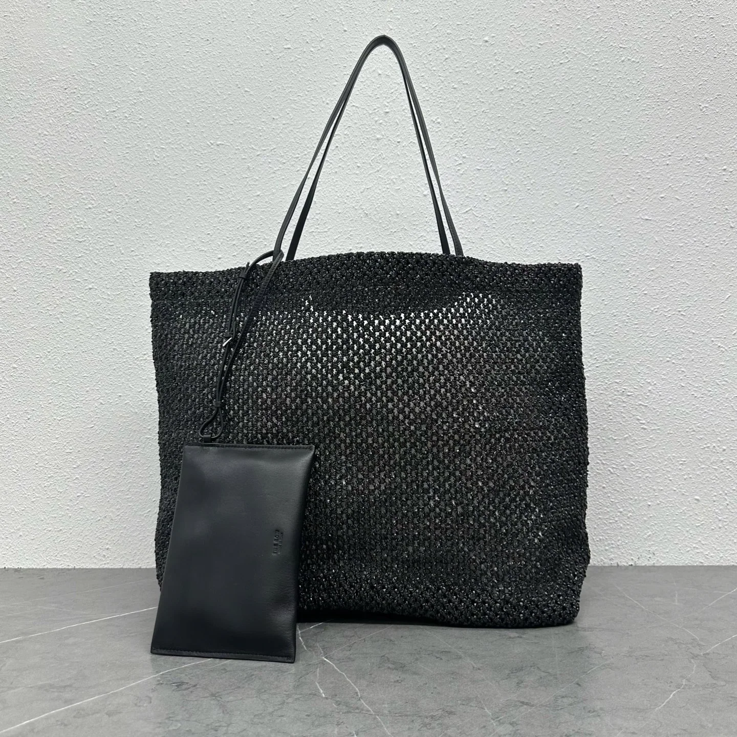 더로우 라피아 토트 가방 TR-134