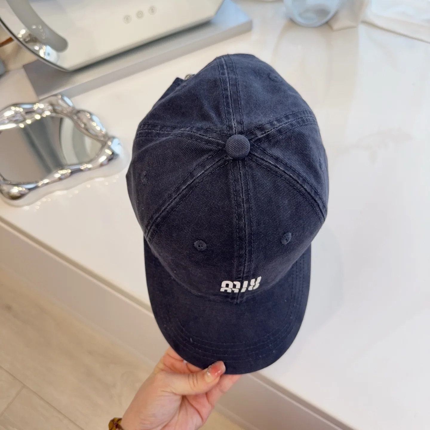 미우미우 모자 80896 Miu Miu Cap 상세 이미지 5