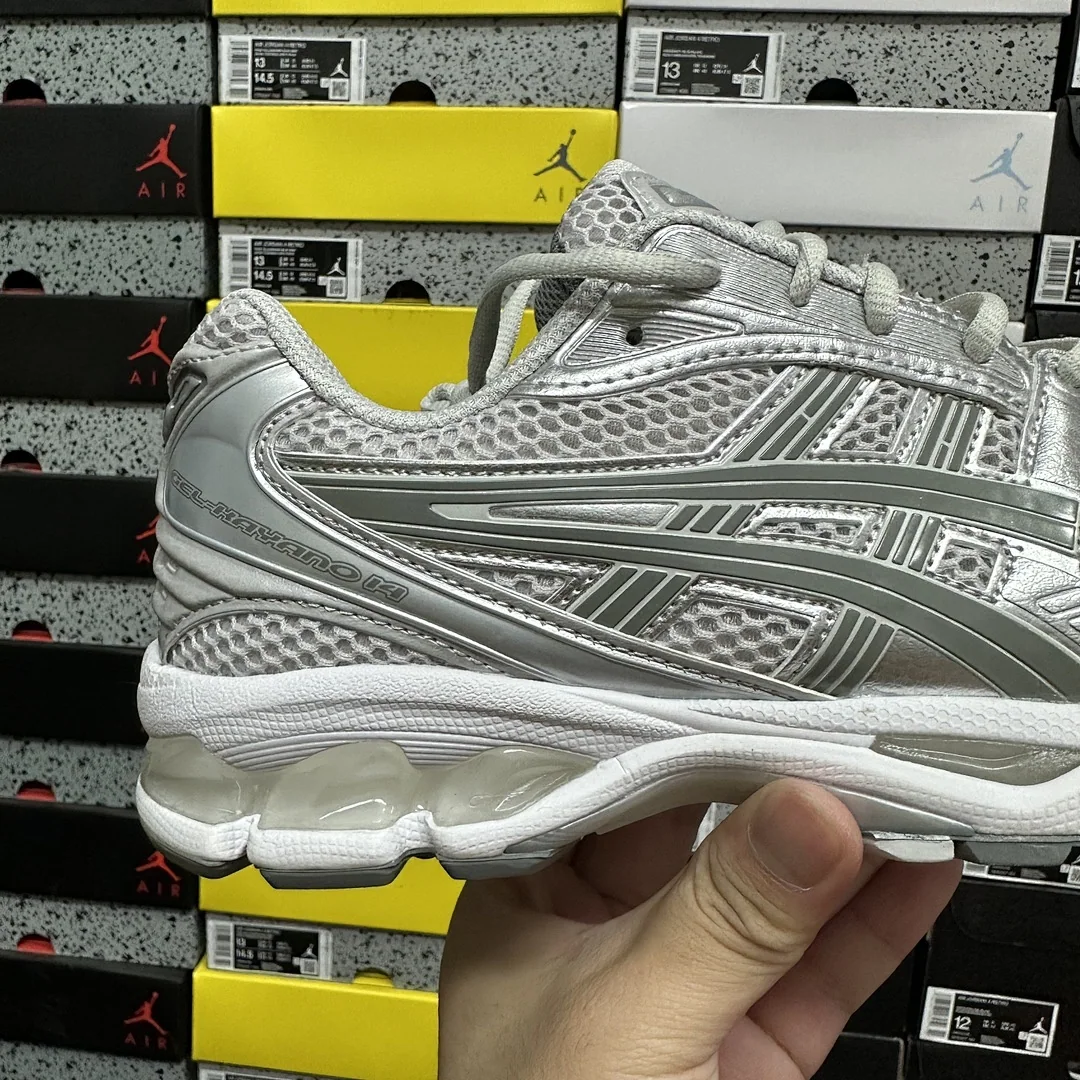 아식스 [TOP] 젤 카야노 14 1202A056-021 200259 Asics Gel-Kayano 14 Cloud Grey 상세 이미지 6