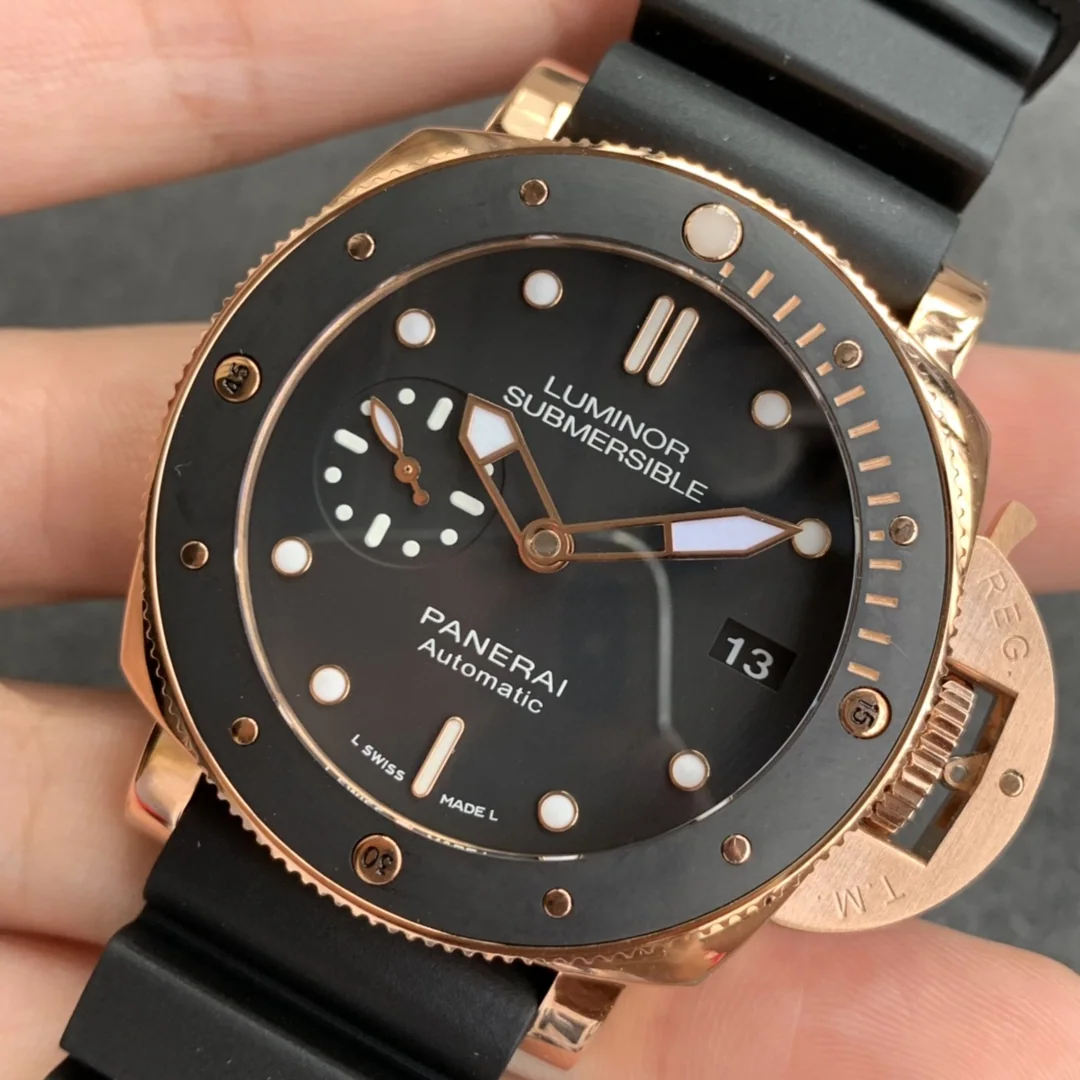 파네라이 PAM684 로즈골드 자동 시계 상세 이미지 3